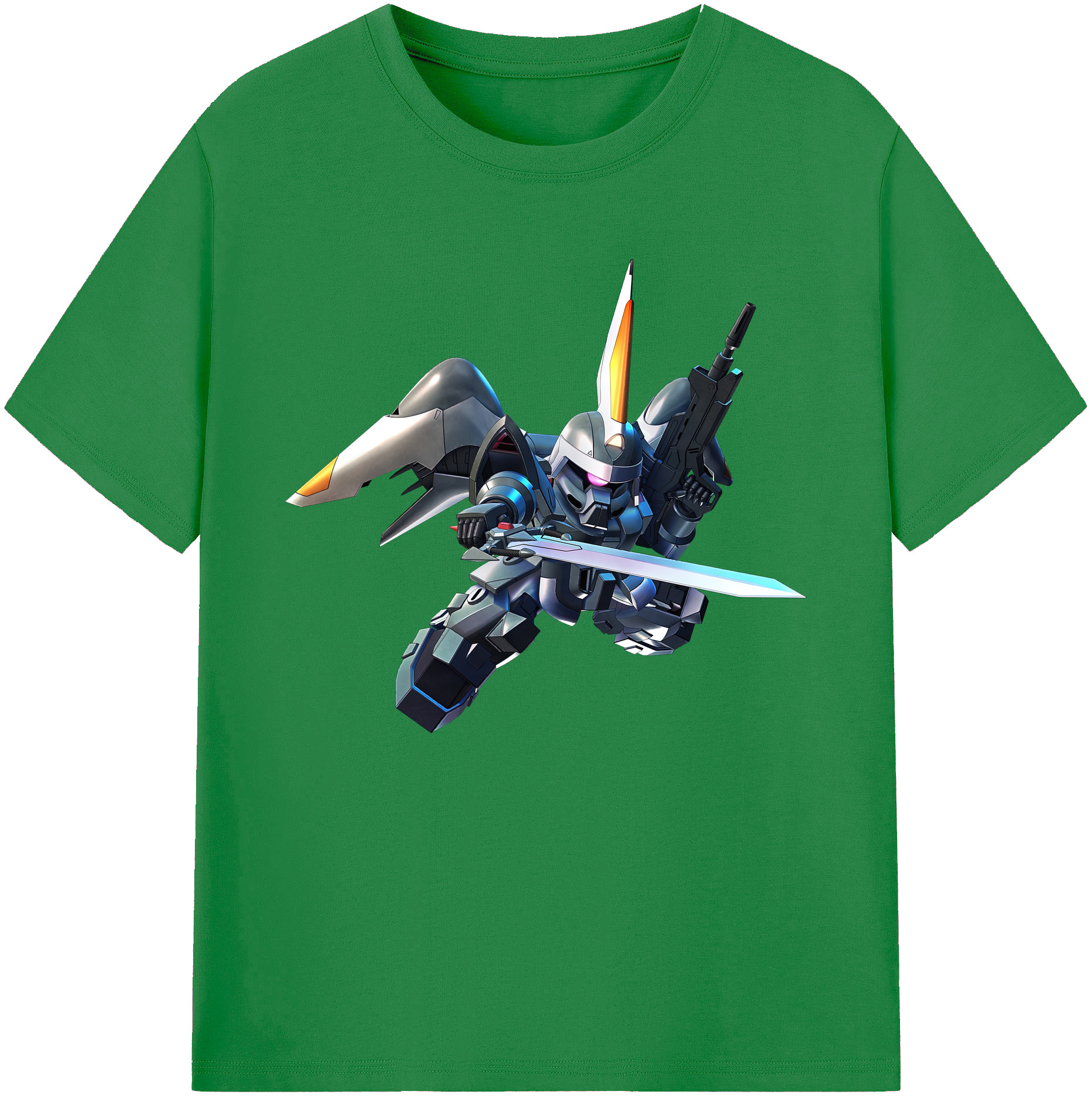 （画像用） 機動戦士ガンダム Mobile Suit Gundam 綿100％ メンズ半袖Tシャツ｜肌触りやわらか＆通気性