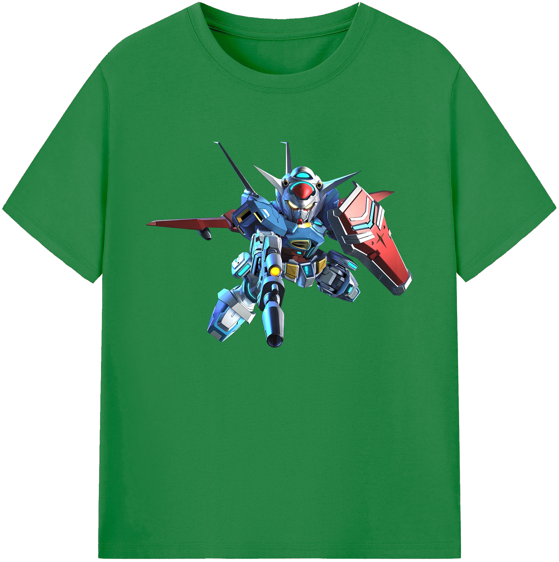 （画像用） 機動戦士ガンダム Mobile Suit Gundam 綿100％ メンズ半袖Tシャツ｜肌触りやわらか＆通気性