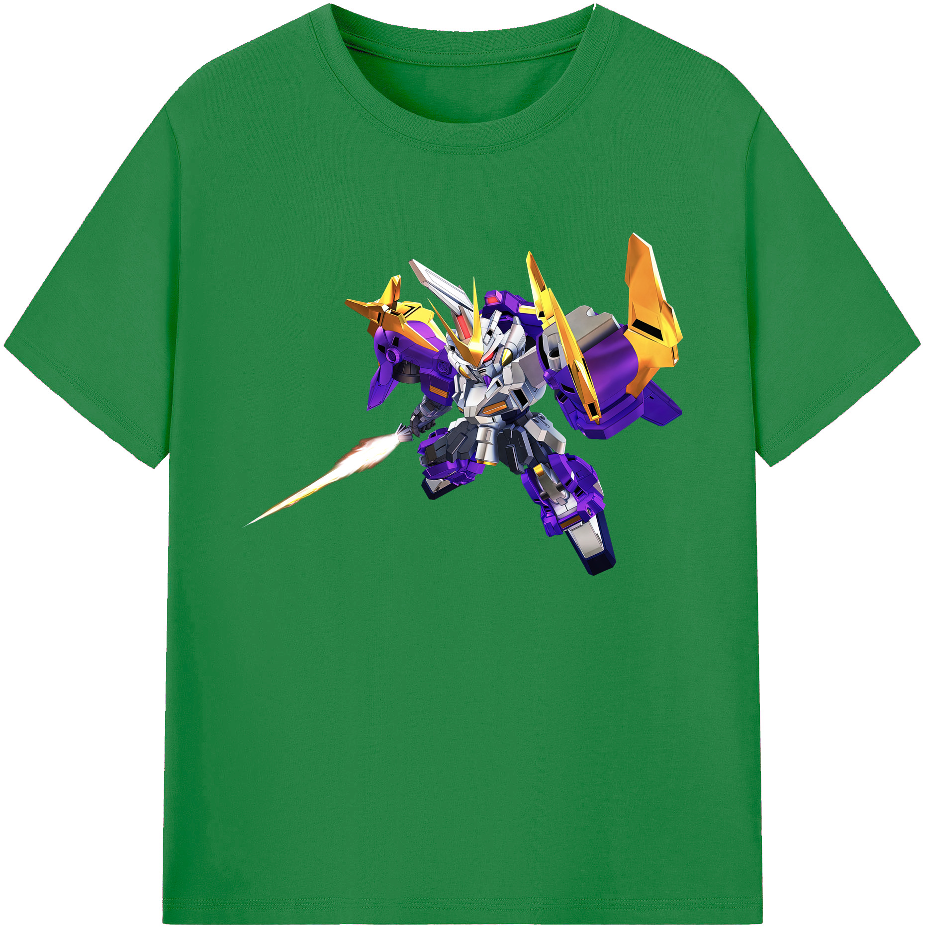 （画像用） 機動戦士ガンダム Mobile Suit Gundam 綿100％ メンズ半袖Tシャツ｜肌触りやわらか＆通気性