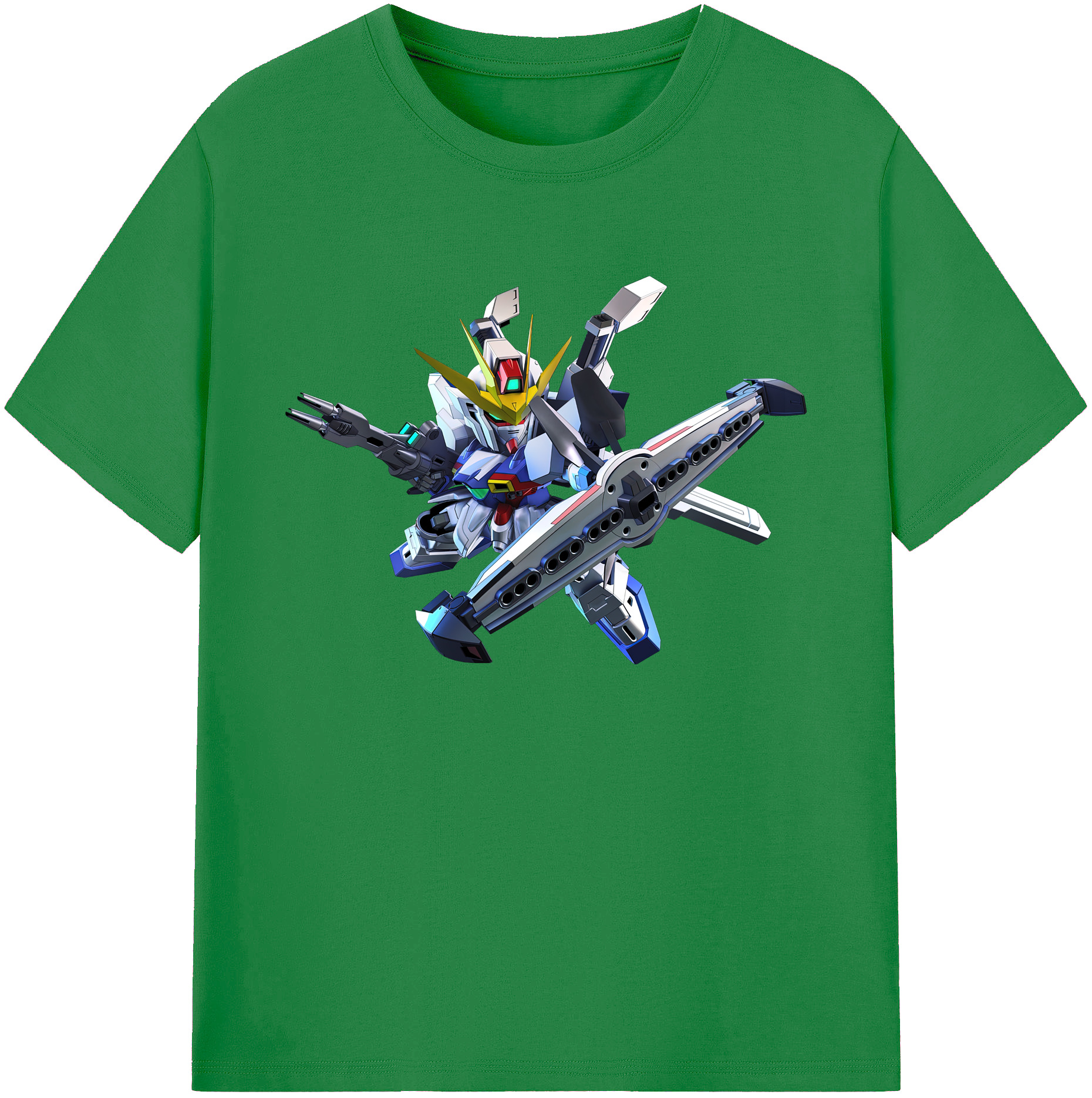（画像用） 機動戦士ガンダム Mobile Suit Gundam 綿100％ メンズ半袖Tシャツ｜肌触りやわらか＆通気性