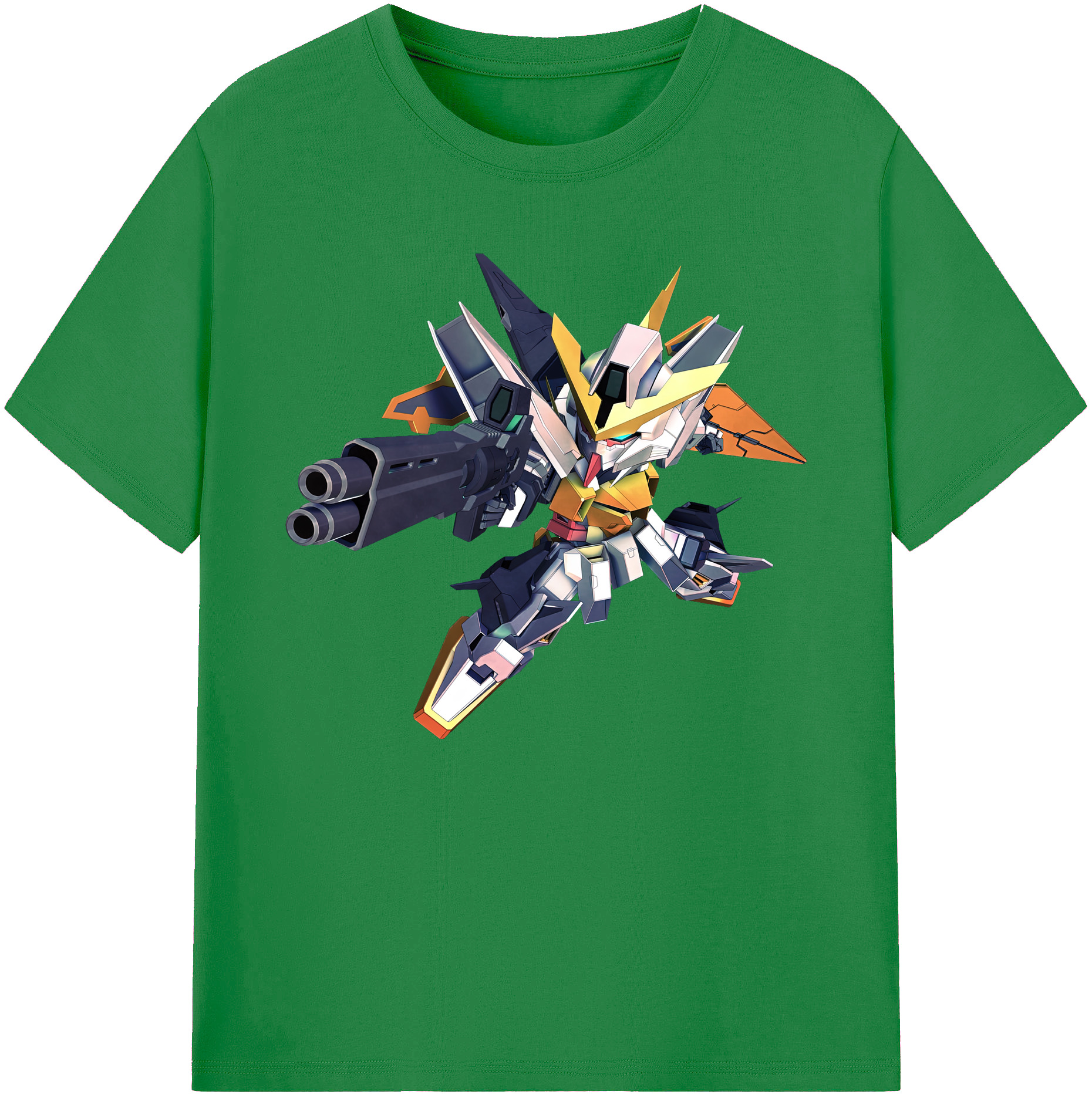 （画像用） 機動戦士ガンダム Mobile Suit Gundam 綿100％ メンズ半袖Tシャツ｜肌触りやわらか＆通気性