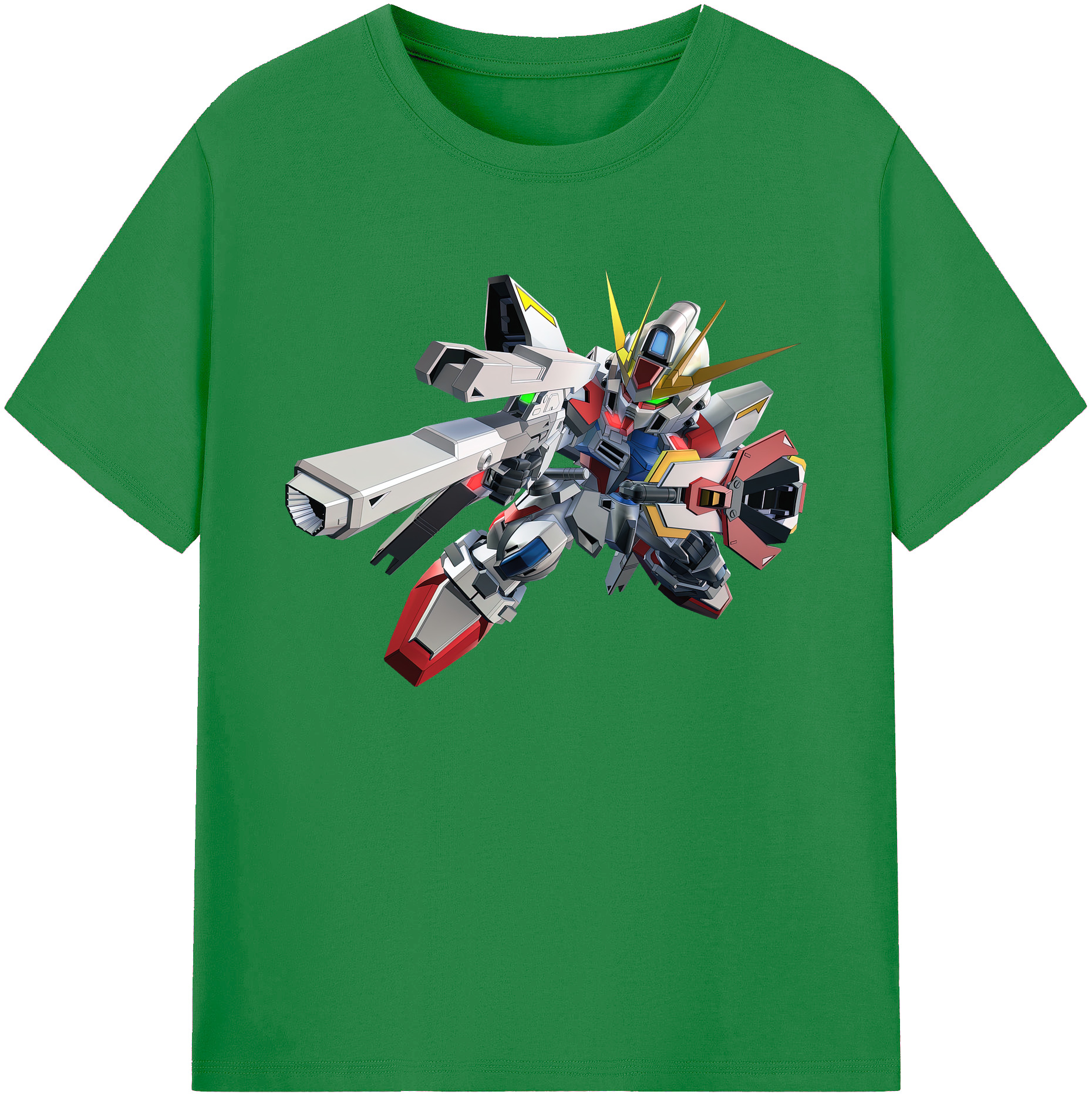 （画像用） 機動戦士ガンダム Mobile Suit Gundam 綿100％ メンズ半袖Tシャツ｜肌触りやわらか＆通気性