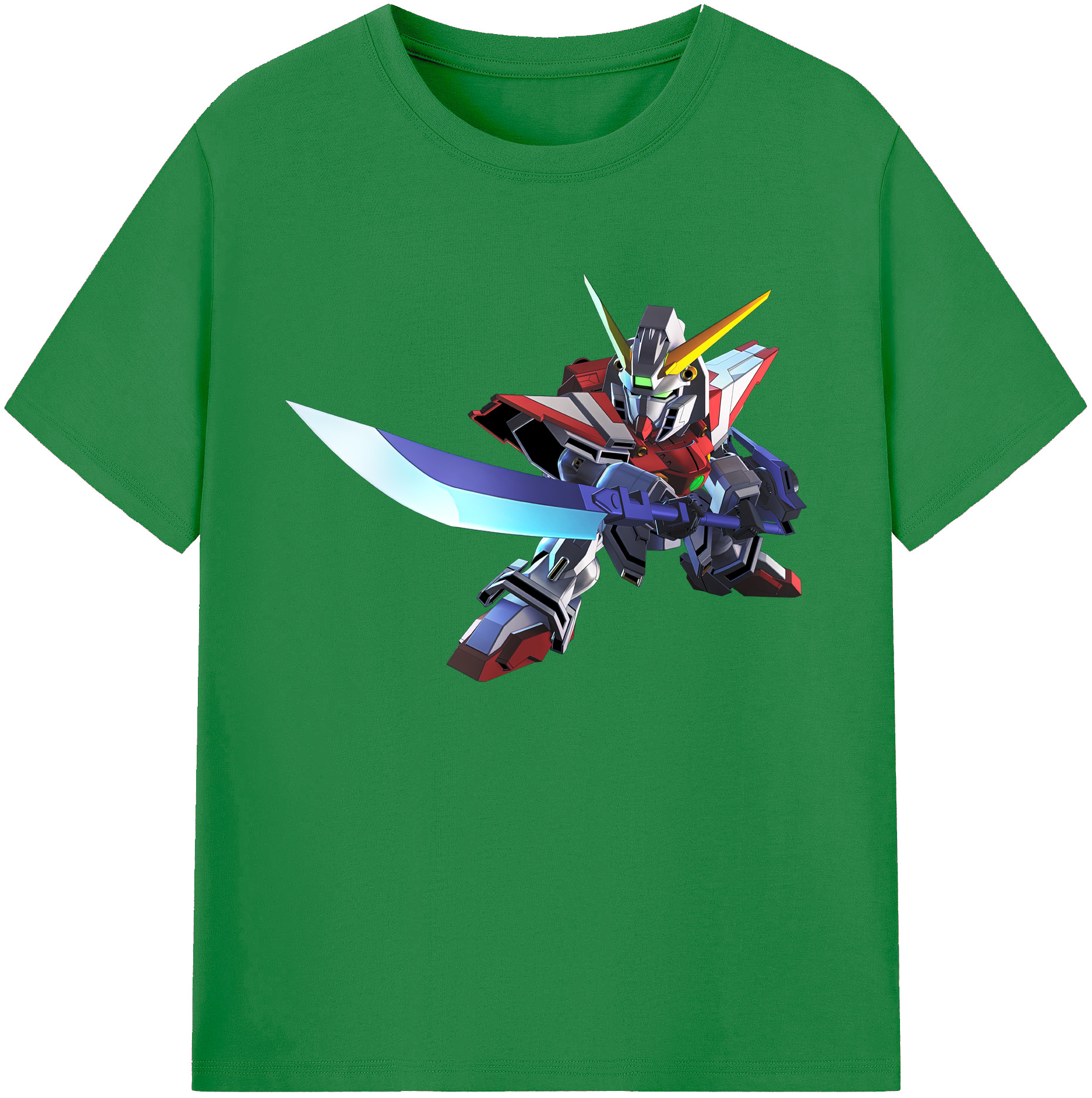 （画像用） 機動戦士ガンダム Mobile Suit Gundam 綿100％ メンズ半袖Tシャツ｜肌触りやわらか＆通気性