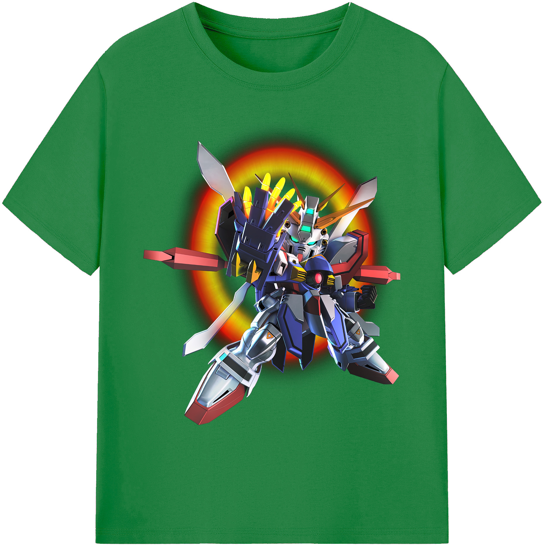 （画像用） 機動戦士ガンダム Mobile Suit Gundam 綿100％ メンズ半袖Tシャツ｜肌触りやわらか＆通気性