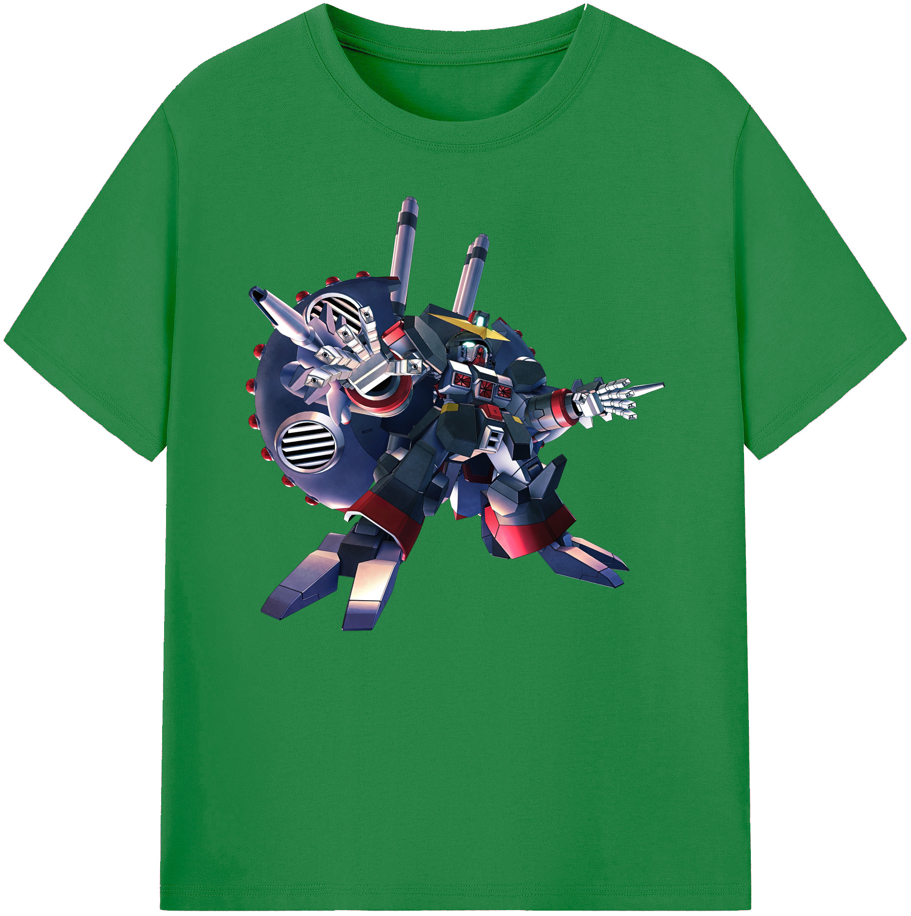（画像用） 機動戦士ガンダム Mobile Suit Gundam 綿100％ メンズ半袖Tシャツ｜肌触りやわらか＆通気性