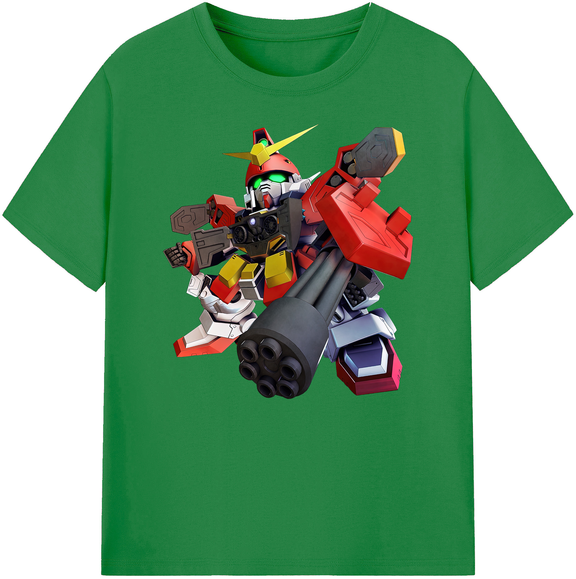 （画像用） 機動戦士ガンダム Mobile Suit Gundam 綿100％ メンズ半袖Tシャツ｜肌触りやわらか＆通気性
