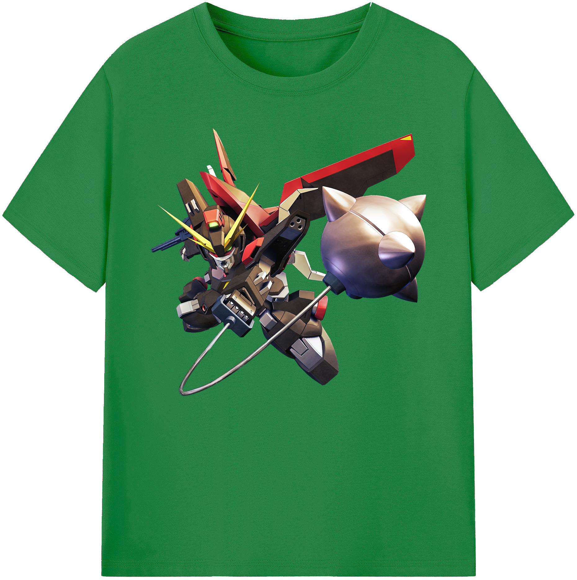 （画像用） 機動戦士ガンダム Mobile Suit Gundam 綿100％ メンズ半袖Tシャツ｜肌触りやわらか＆通気性