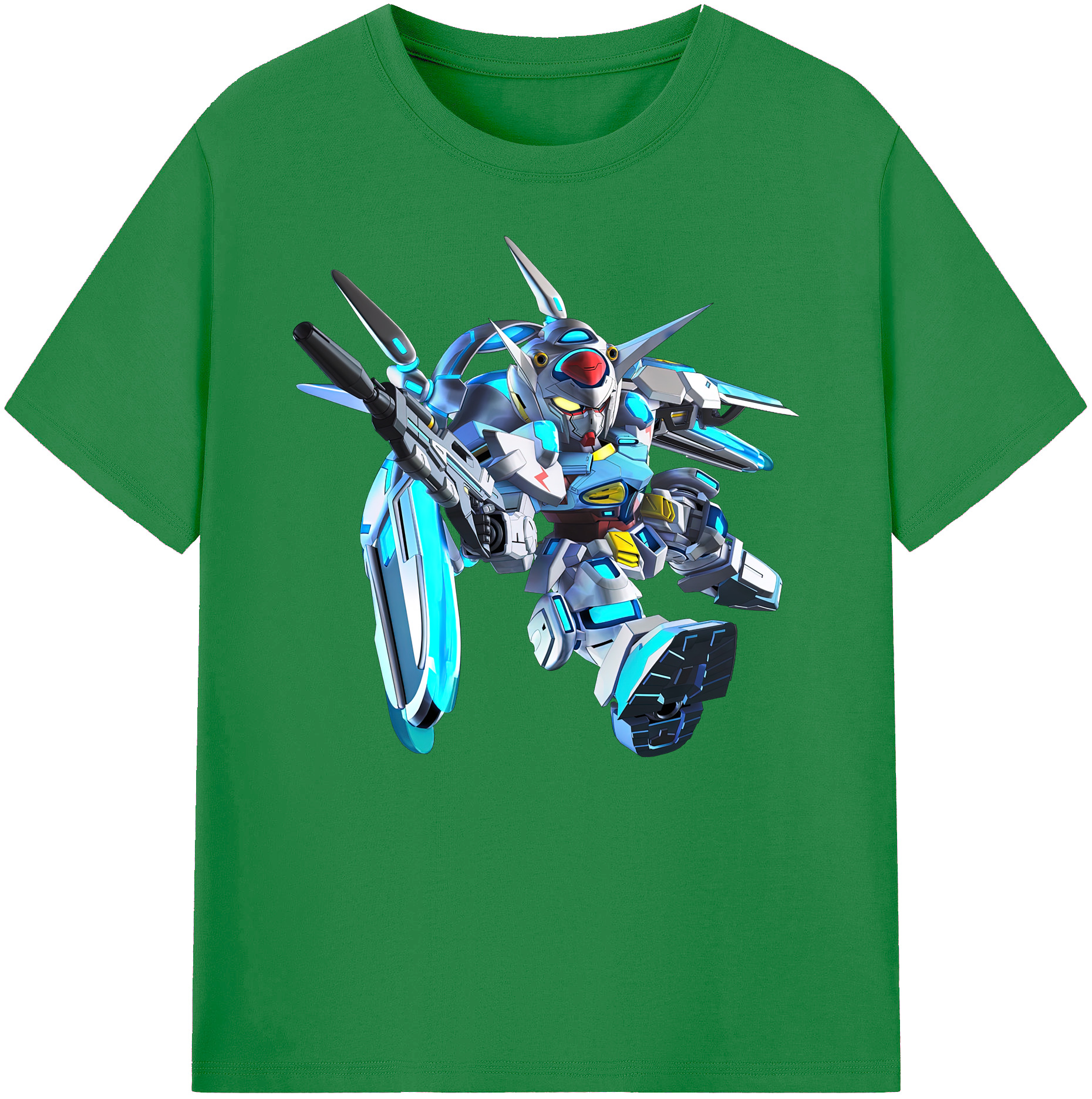 （画像用） 機動戦士ガンダム Mobile Suit Gundam 綿100％ メンズ半袖Tシャツ｜肌触りやわらか＆通気性
