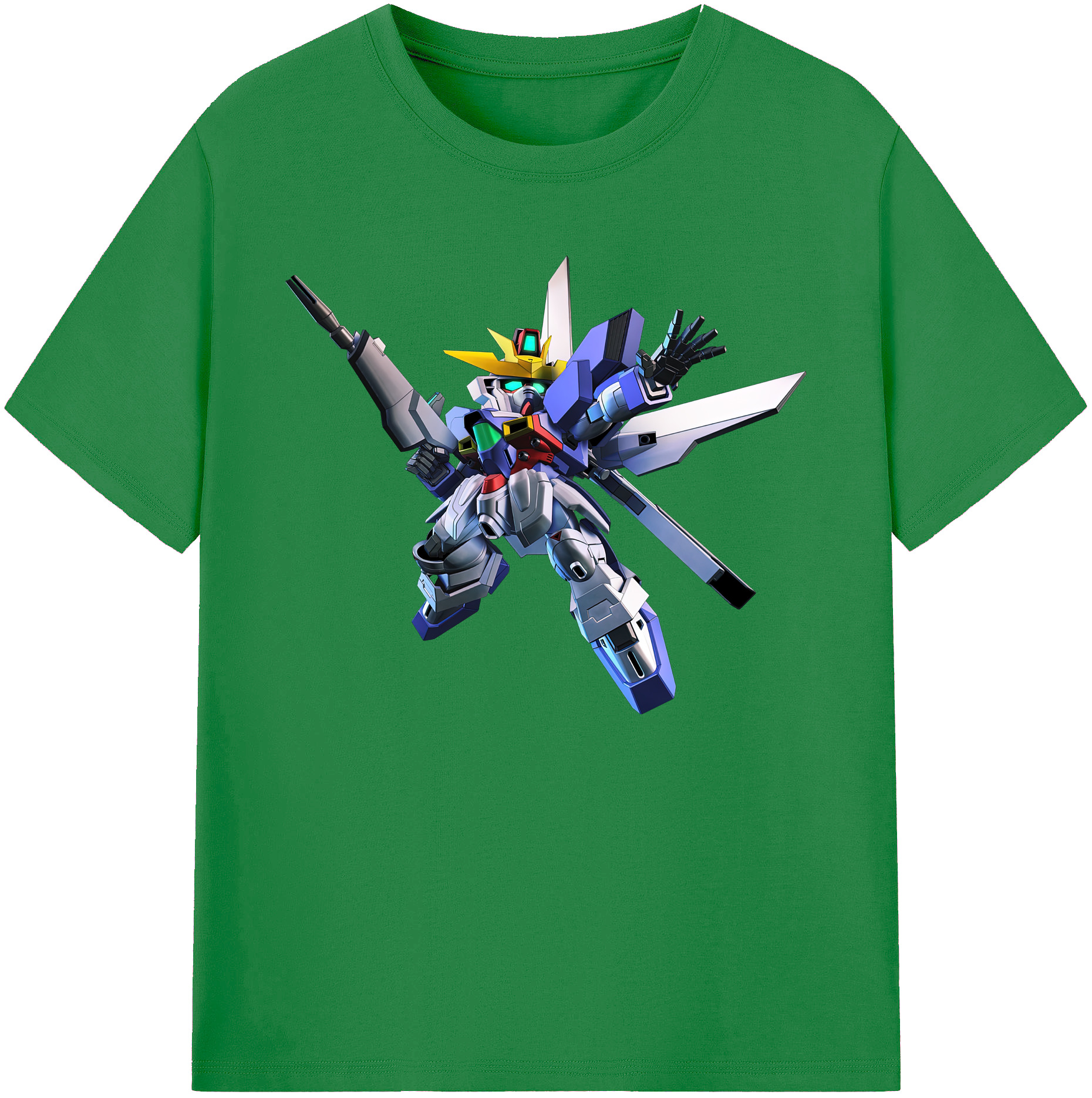 （画像用） 機動戦士ガンダム Mobile Suit Gundam 綿100％ メンズ半袖Tシャツ｜肌触りやわらか＆通気性