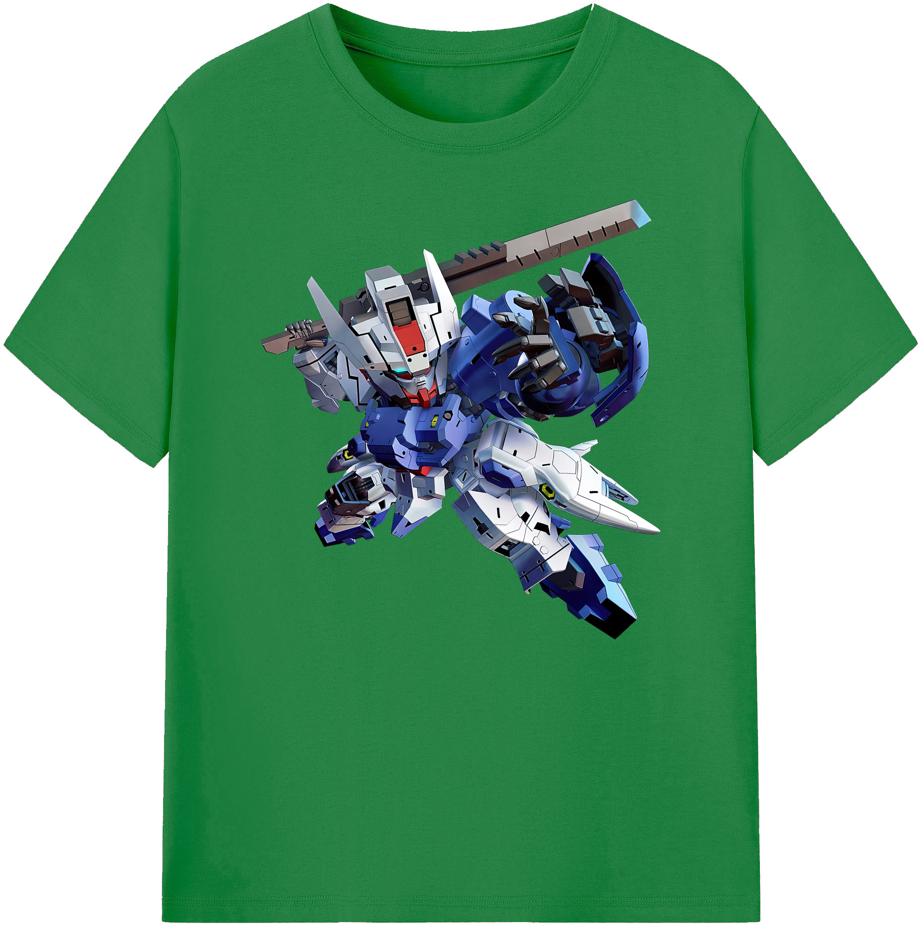 （画像用） 機動戦士ガンダム Mobile Suit Gundam 綿100％ メンズ半袖Tシャツ｜肌触りやわらか＆通気性