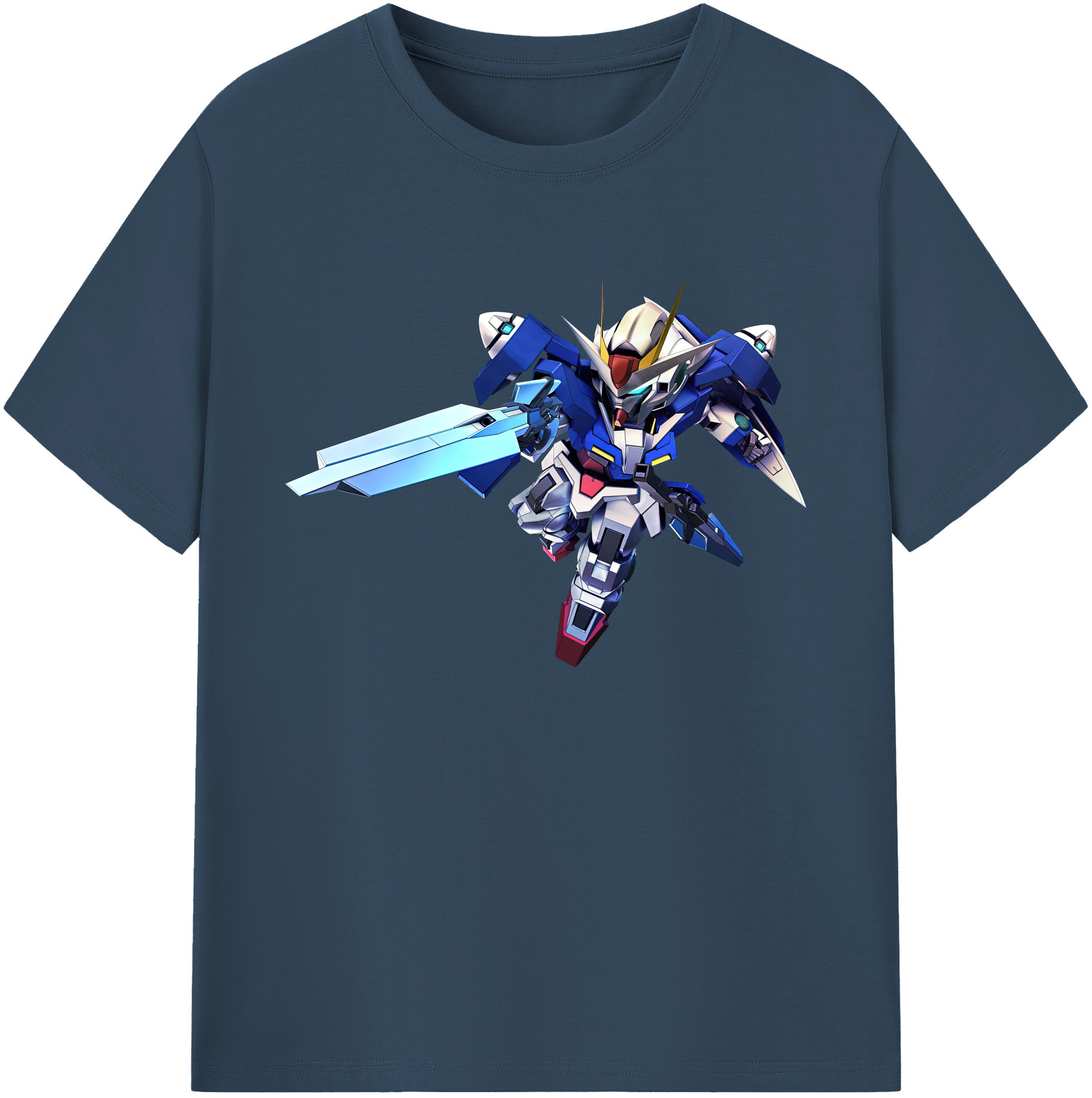 （画像用） 機動戦士ガンダム Mobile Suit Gundam 綿100％ メンズ半袖Tシャツ｜肌触りやわらか＆通気性