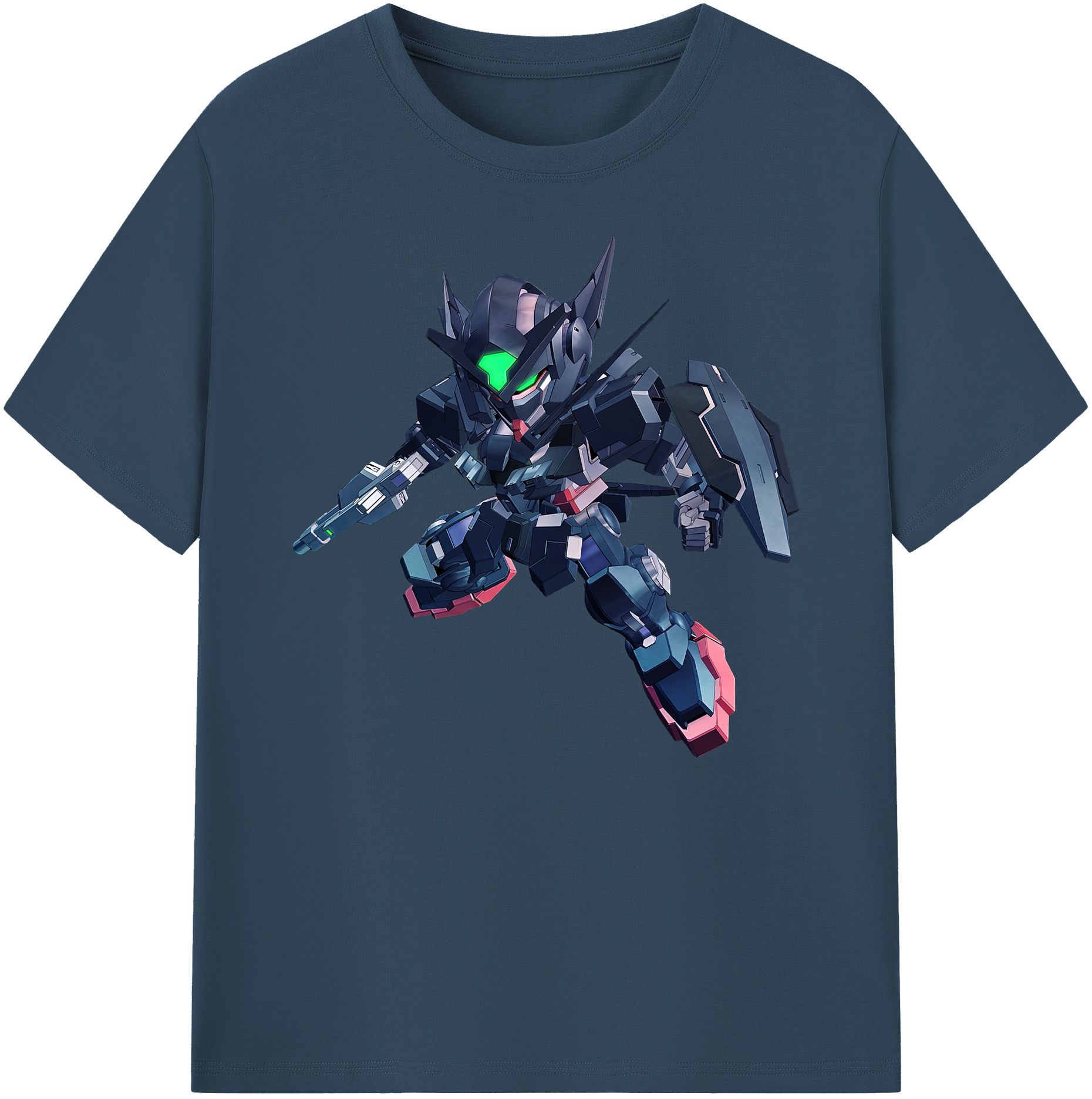 （画像用） 機動戦士ガンダム Mobile Suit Gundam 綿100％ メンズ半袖Tシャツ｜肌触りやわらか＆通気性