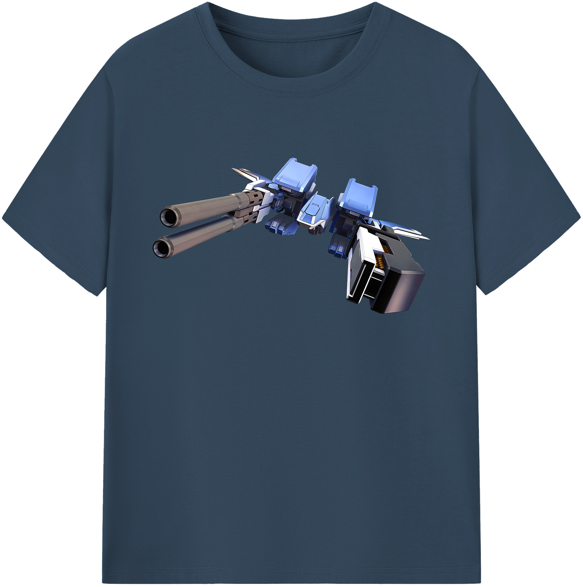 （画像用） 機動戦士ガンダム Mobile Suit Gundam 綿100％ メンズ半袖Tシャツ｜肌触りやわらか＆通気性