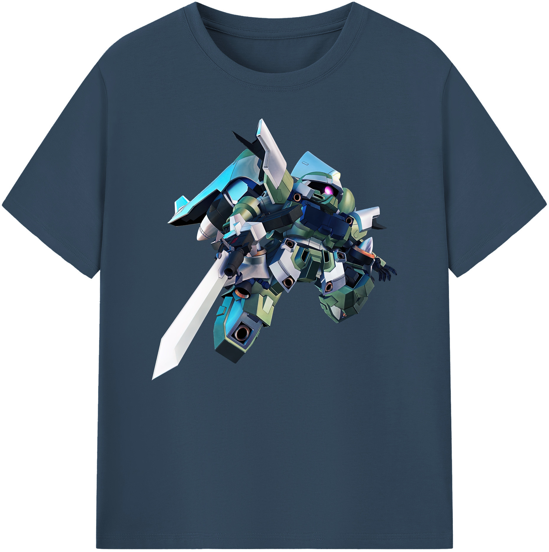 （画像用） 機動戦士ガンダム Mobile Suit Gundam 綿100％ メンズ半袖Tシャツ｜肌触りやわらか＆通気性