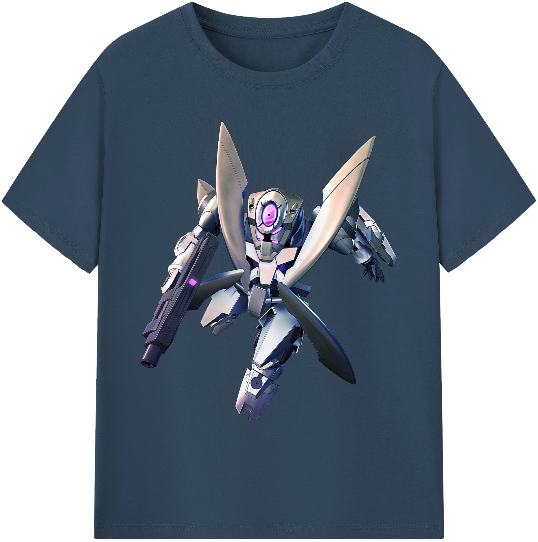 （画像用） 機動戦士ガンダム Mobile Suit Gundam 綿100％ メンズ半袖Tシャツ｜肌触りやわらか＆通気性