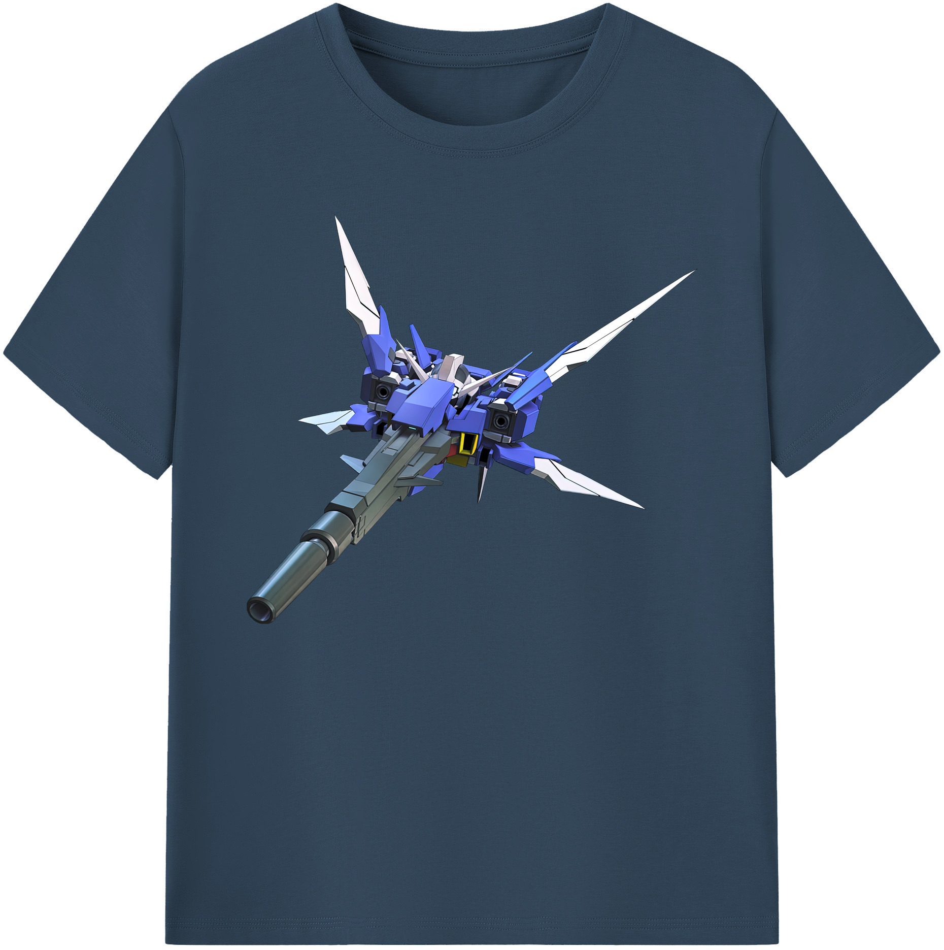 （画像用） 機動戦士ガンダム Mobile Suit Gundam 綿100％ メンズ半袖Tシャツ｜肌触りやわらか＆通気性