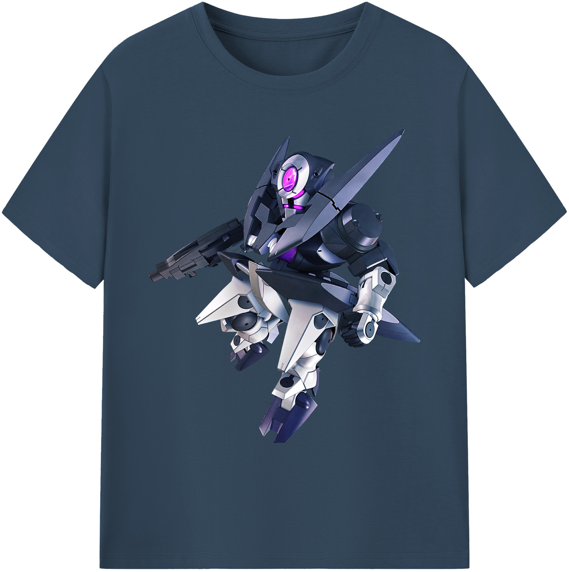 （画像用） 機動戦士ガンダム Mobile Suit Gundam 綿100％ メンズ半袖Tシャツ｜肌触りやわらか＆通気性