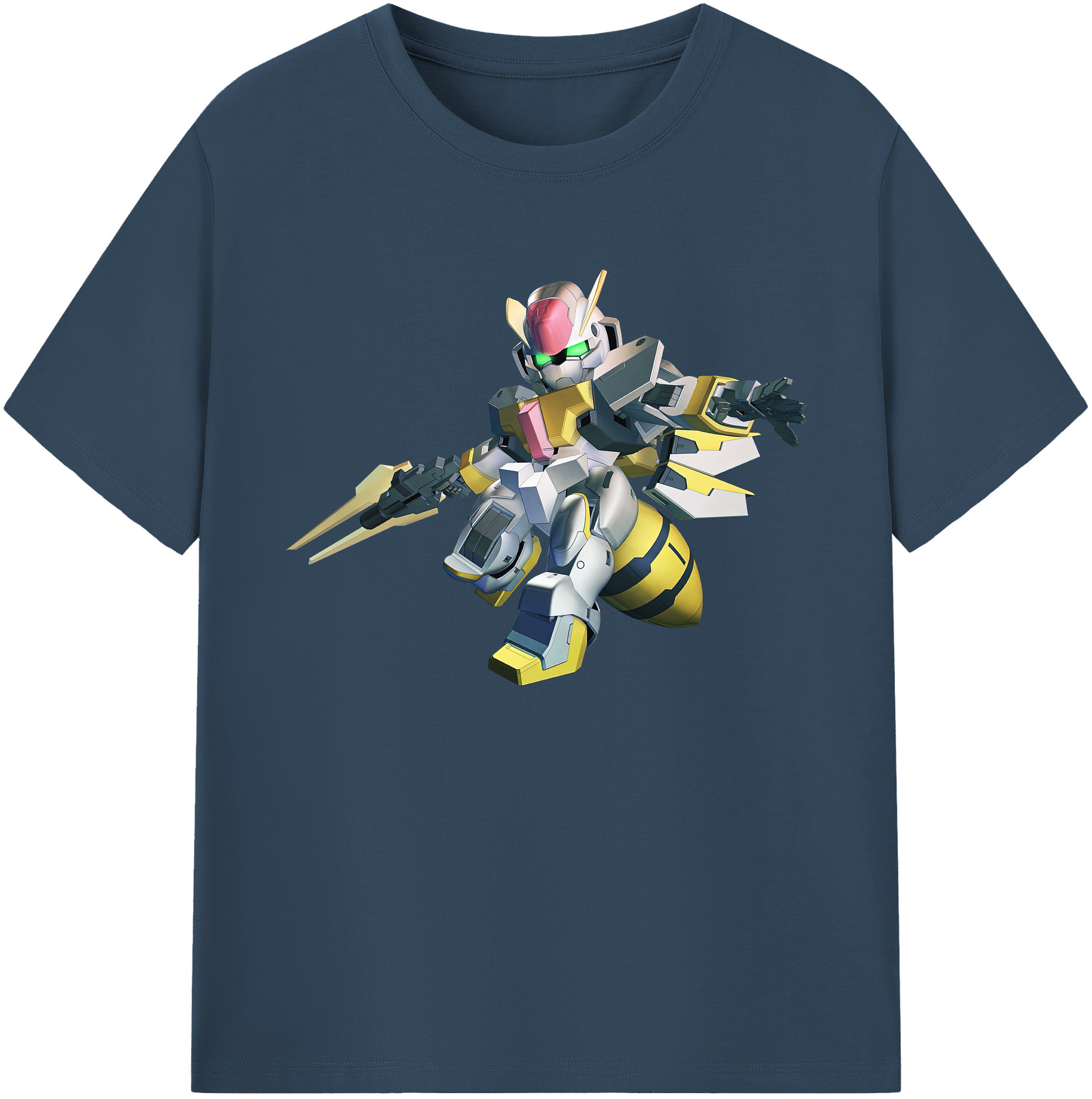 （画像用） 機動戦士ガンダム Mobile Suit Gundam 綿100％ メンズ半袖Tシャツ｜肌触りやわらか＆通気性