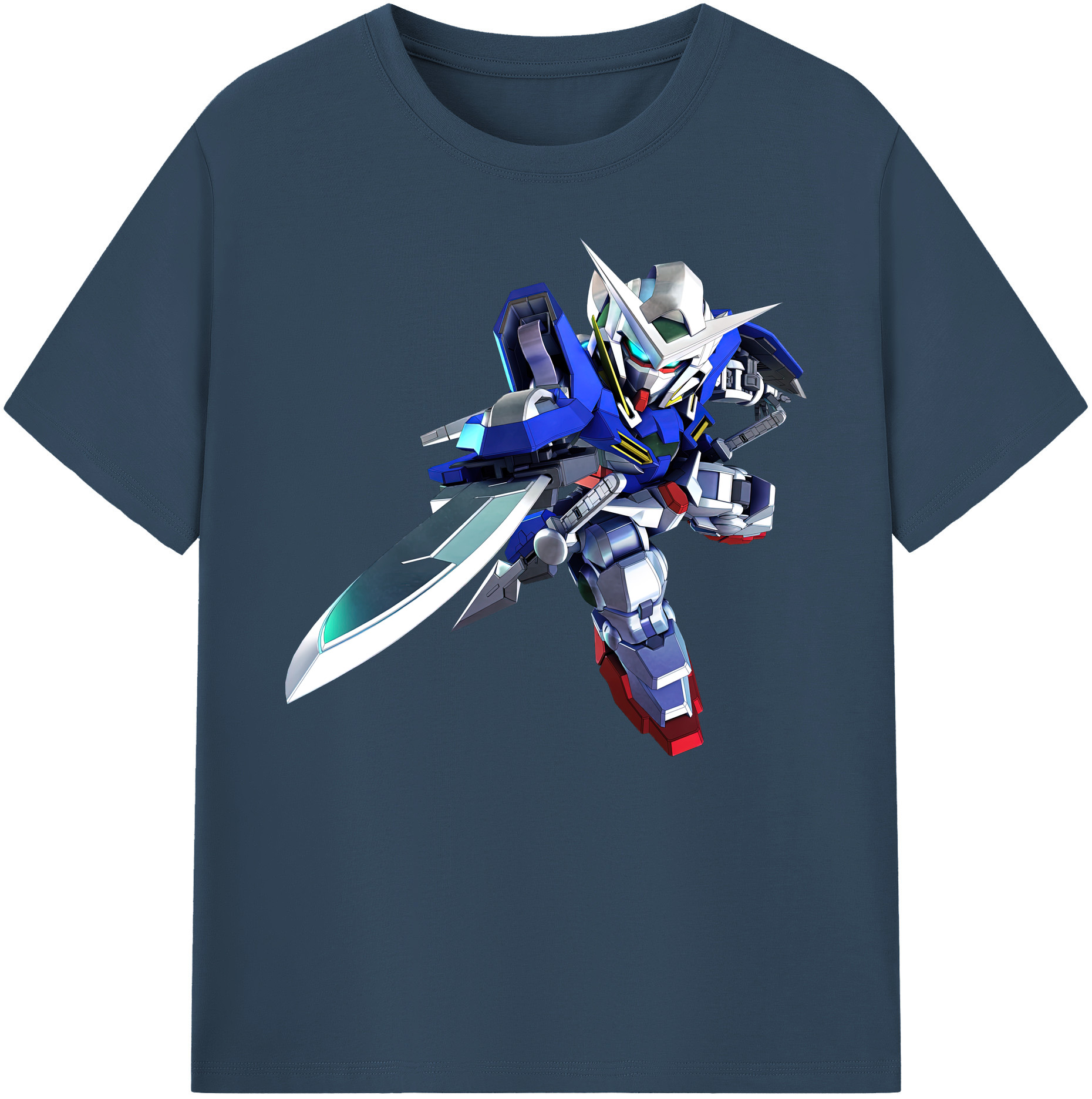 （画像用） 機動戦士ガンダム Mobile Suit Gundam 綿100％ メンズ半袖Tシャツ｜肌触りやわらか＆通気性