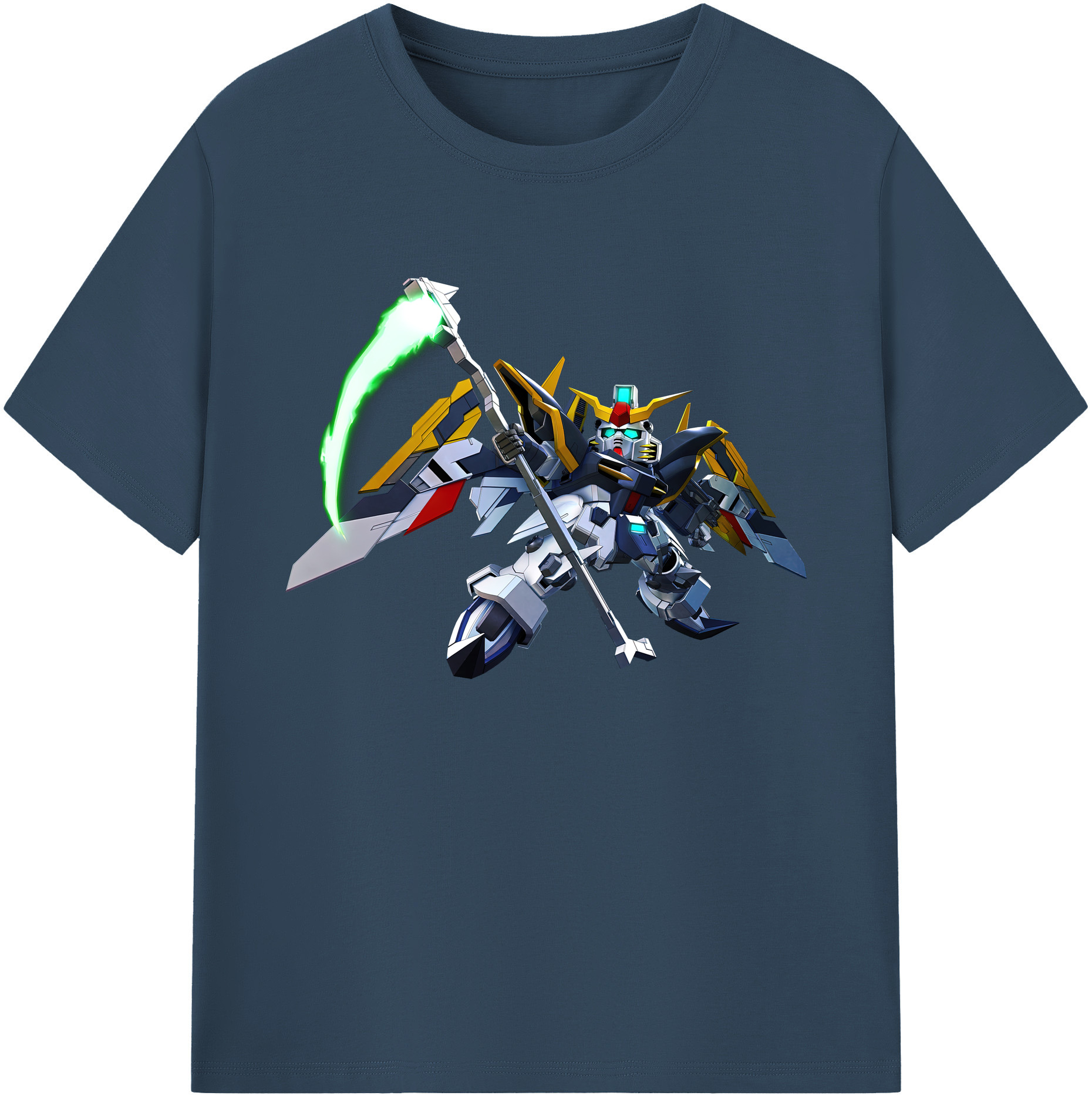 （画像用） 機動戦士ガンダム Mobile Suit Gundam 綿100％ メンズ半袖Tシャツ｜肌触りやわらか＆通気性