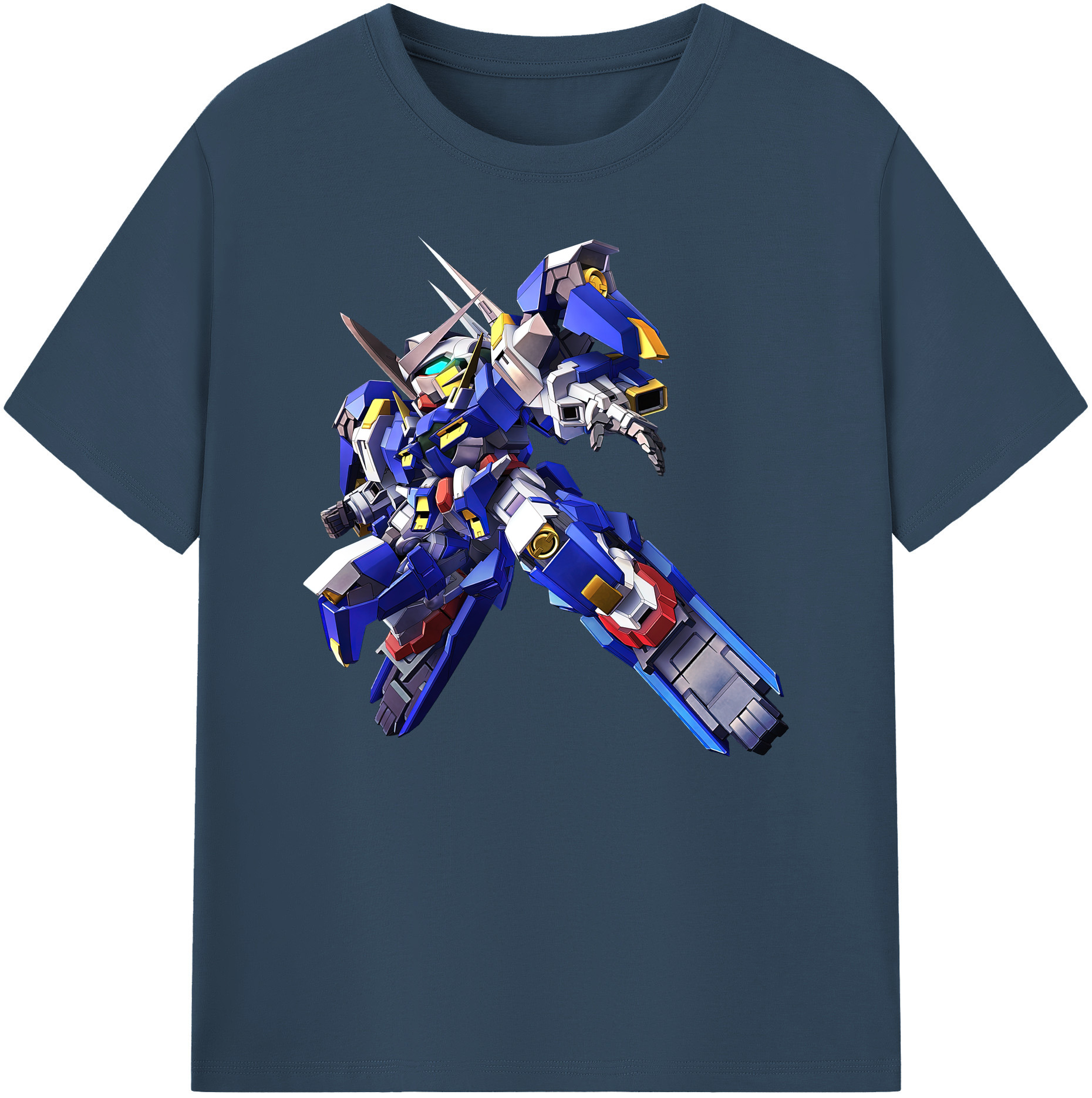 （画像用） 機動戦士ガンダム Mobile Suit Gundam 綿100％ メンズ半袖Tシャツ｜肌触りやわらか＆通気性