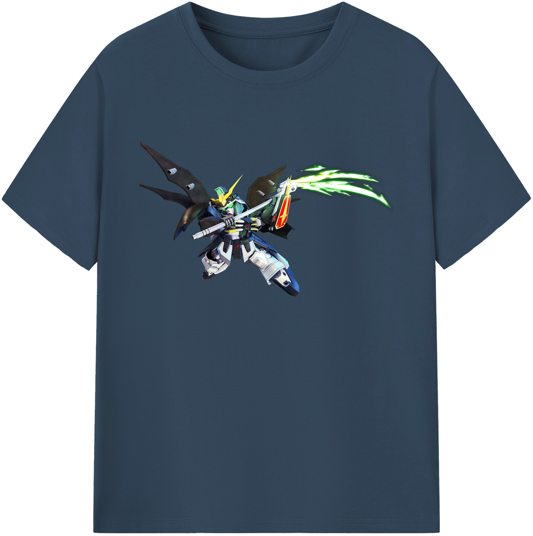 （画像用） 機動戦士ガンダム Mobile Suit Gundam 綿100％ メンズ半袖Tシャツ｜肌触りやわらか＆通気性