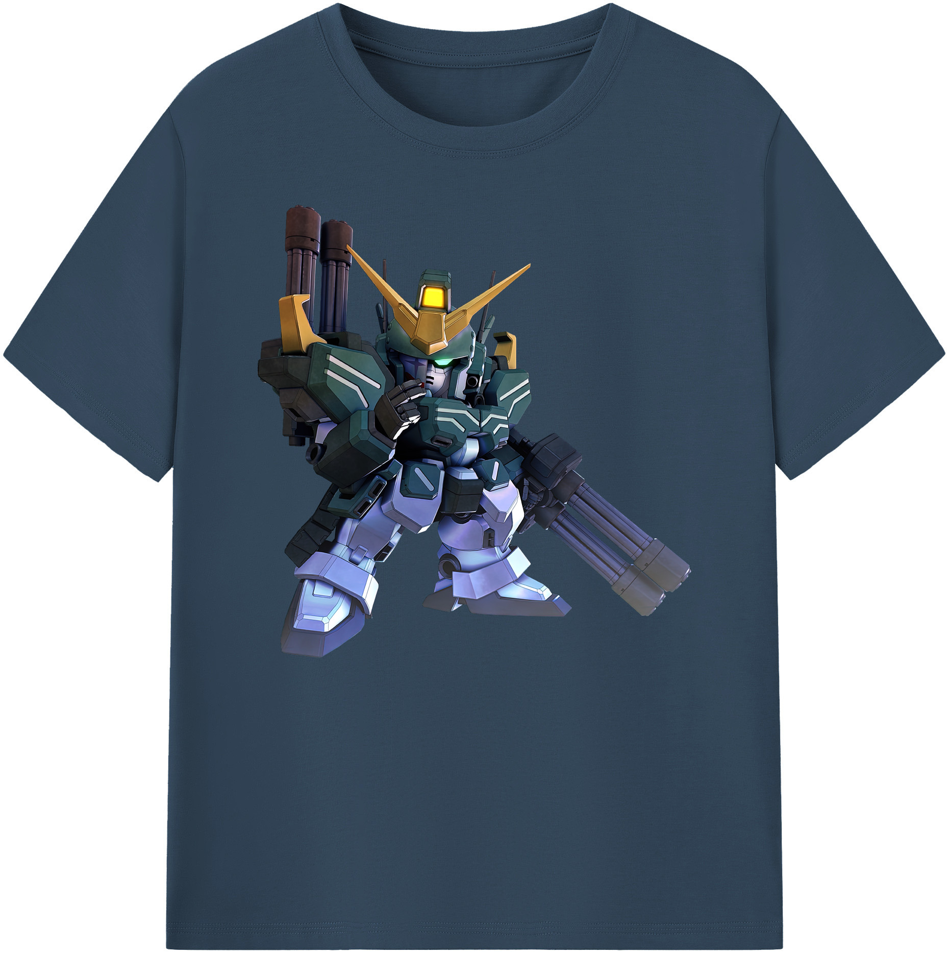 （画像用） 機動戦士ガンダム Mobile Suit Gundam 綿100％ メンズ半袖Tシャツ｜肌触りやわらか＆通気性