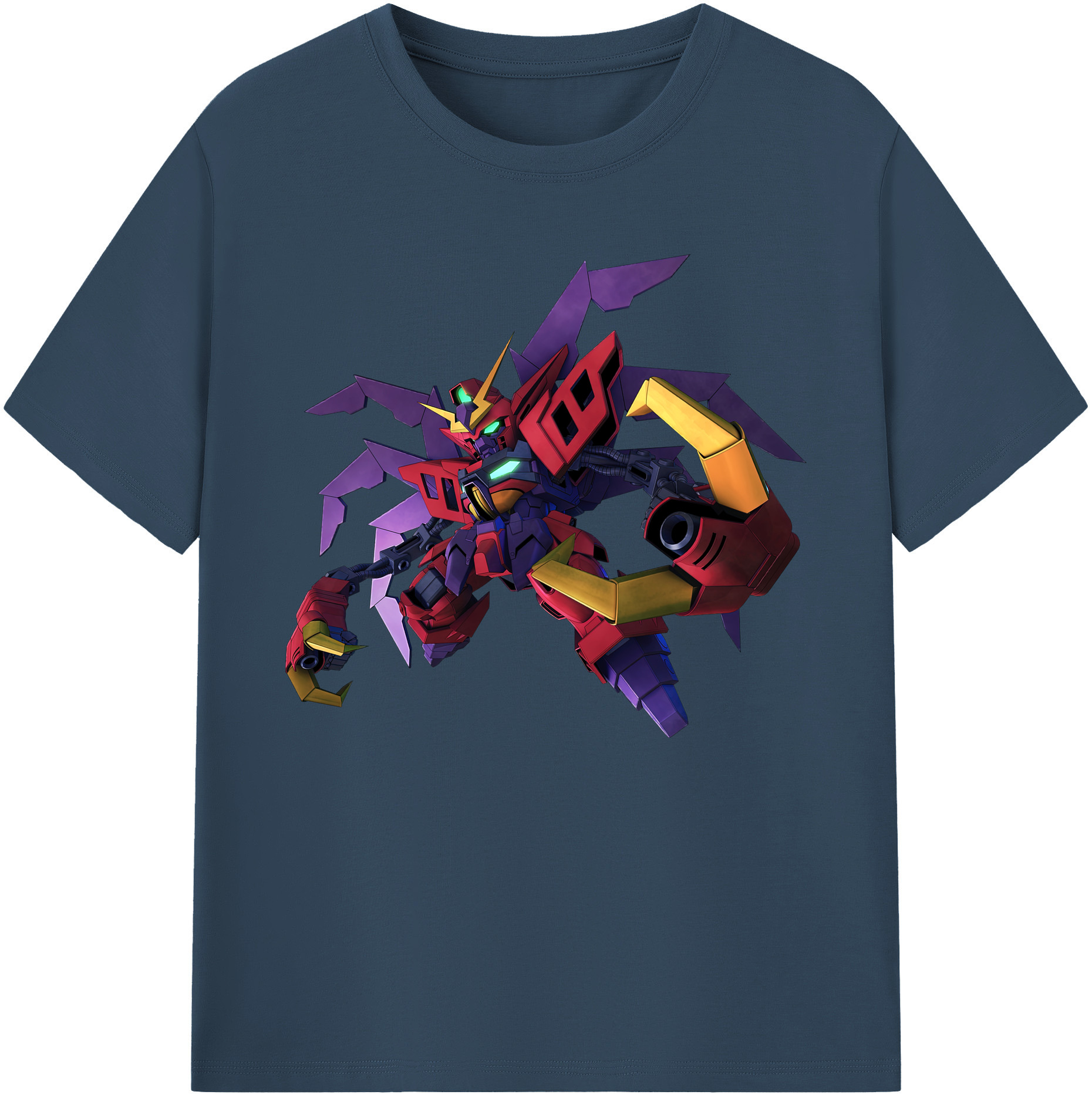 （画像用） 機動戦士ガンダム Mobile Suit Gundam 綿100％ メンズ半袖Tシャツ｜肌触りやわらか＆通気性