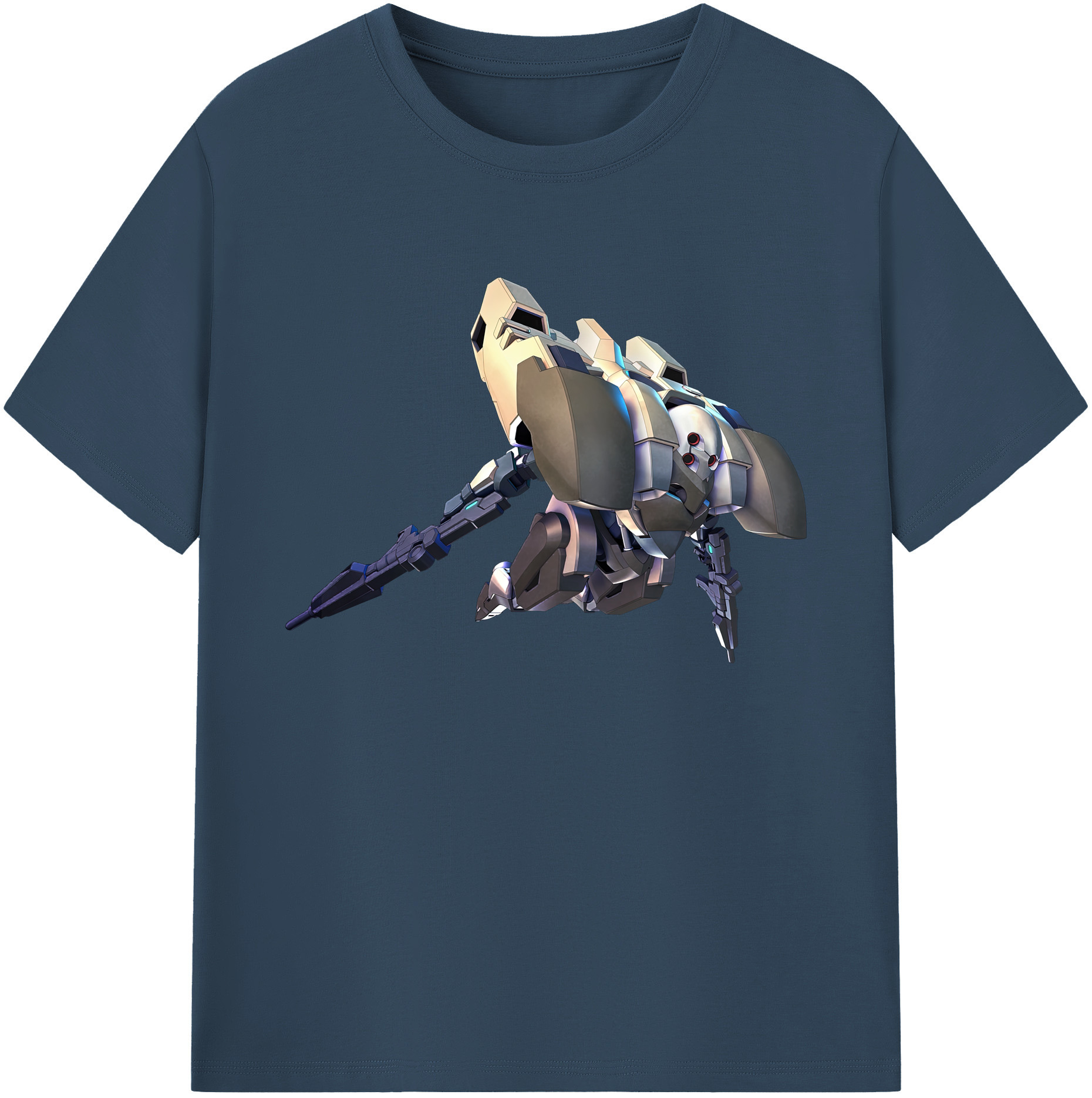 （画像用） 機動戦士ガンダム Mobile Suit Gundam 綿100％ メンズ半袖Tシャツ｜肌触りやわらか＆通気性