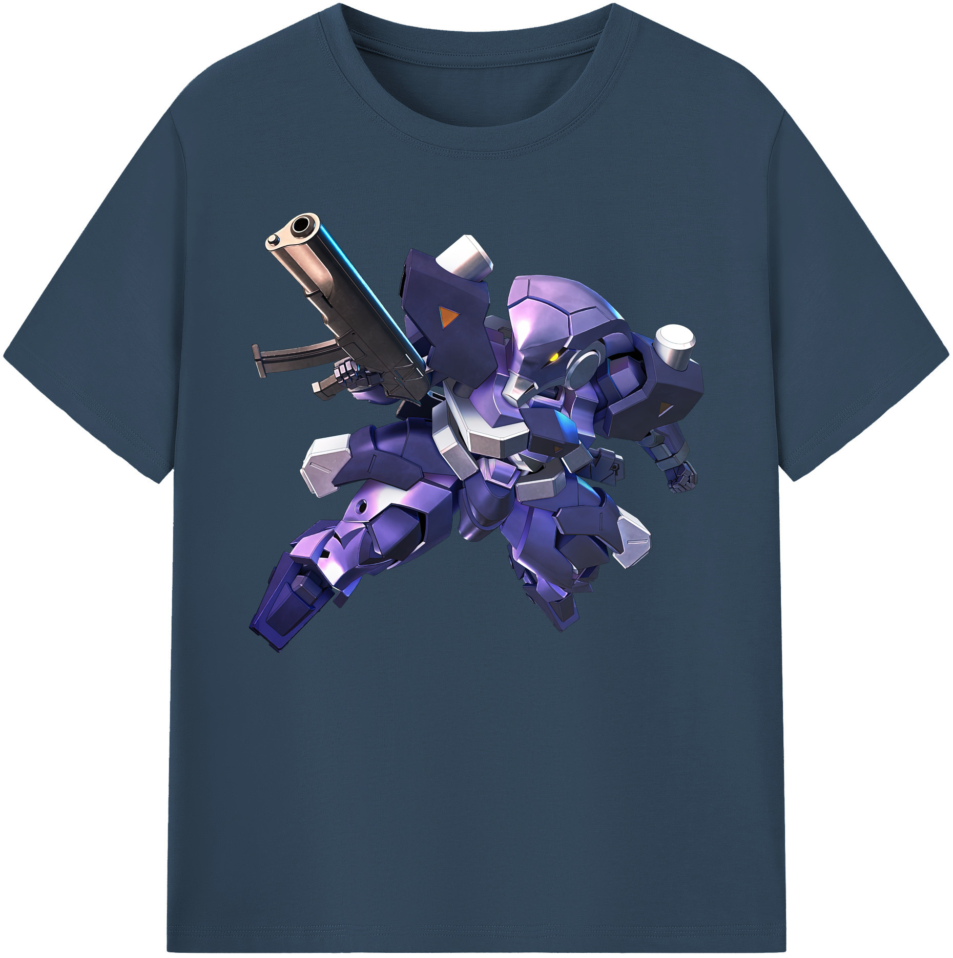 （画像用） 機動戦士ガンダム Mobile Suit Gundam 綿100％ メンズ半袖Tシャツ｜肌触りやわらか＆通気性