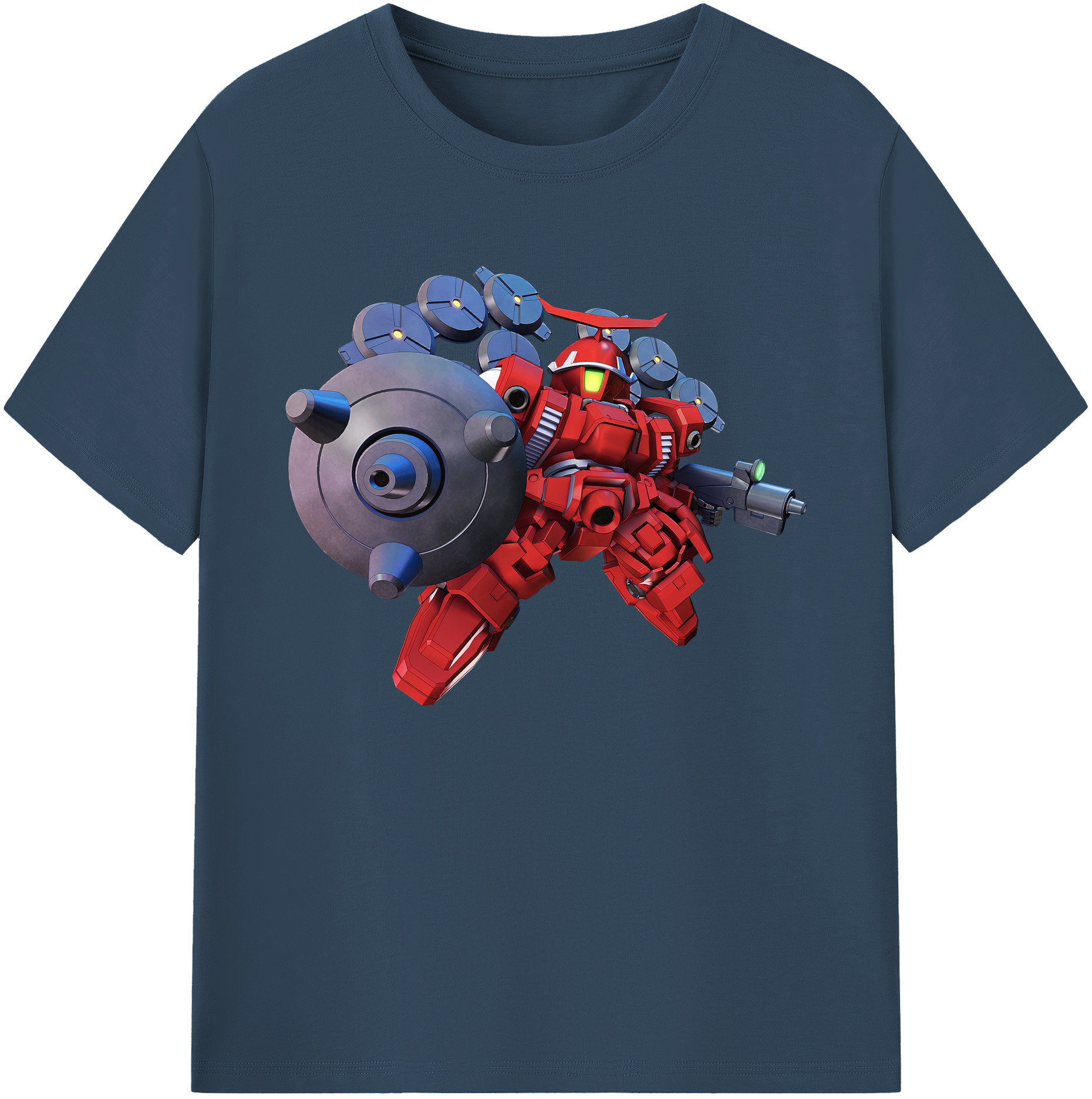 （画像用） 機動戦士ガンダム Mobile Suit Gundam 綿100％ メンズ半袖Tシャツ｜肌触りやわらか＆通気性