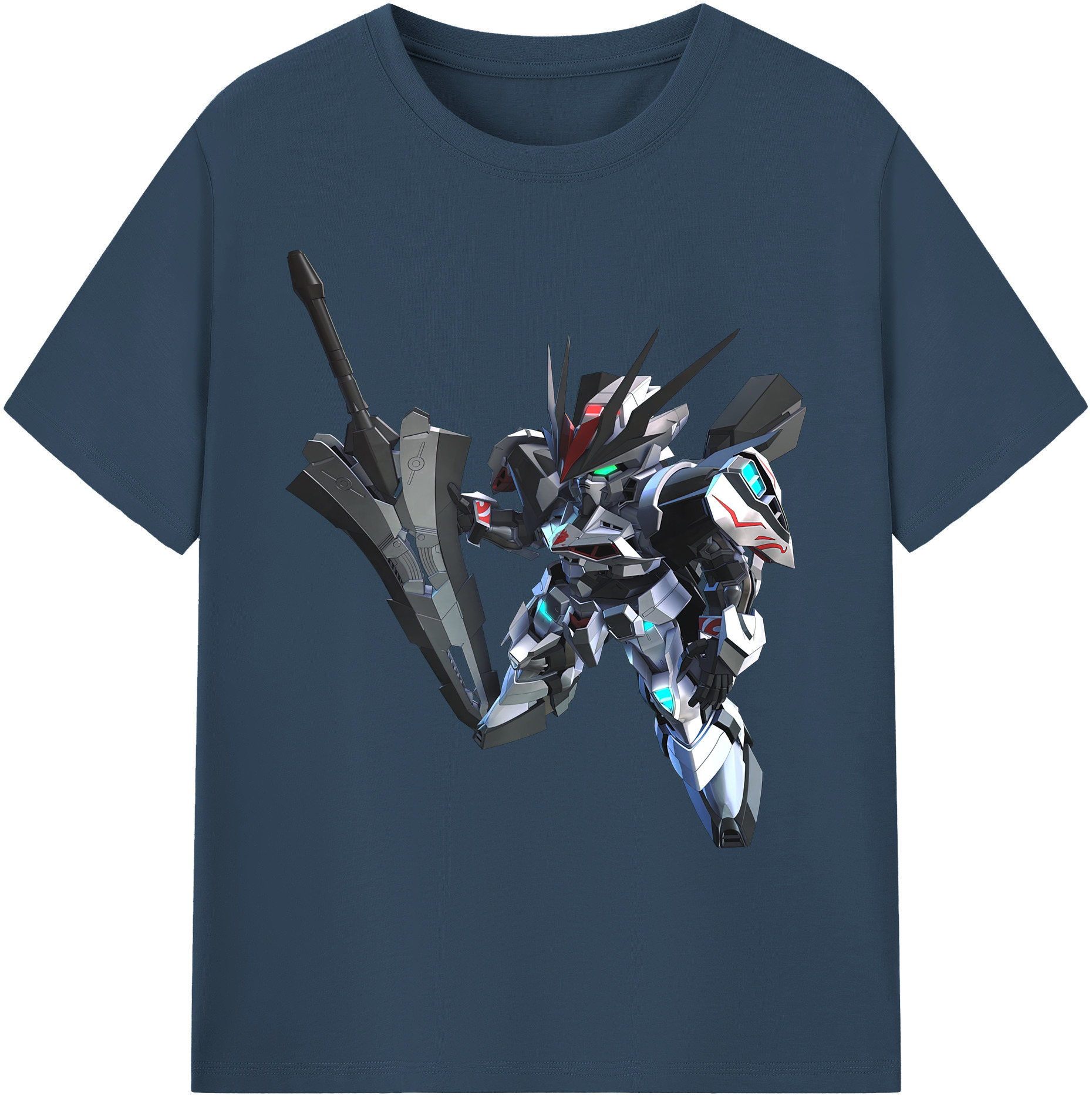 （画像用） 機動戦士ガンダム Mobile Suit Gundam 綿100％ メンズ半袖Tシャツ｜肌触りやわらか＆通気性