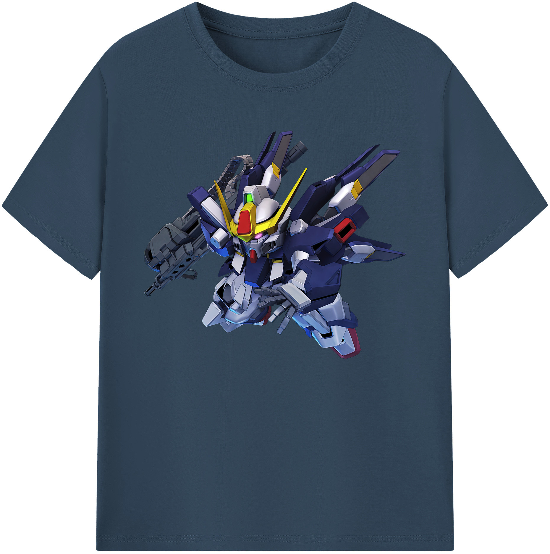 （画像用） 機動戦士ガンダム Mobile Suit Gundam 綿100％ メンズ半袖Tシャツ｜肌触りやわらか＆通気性