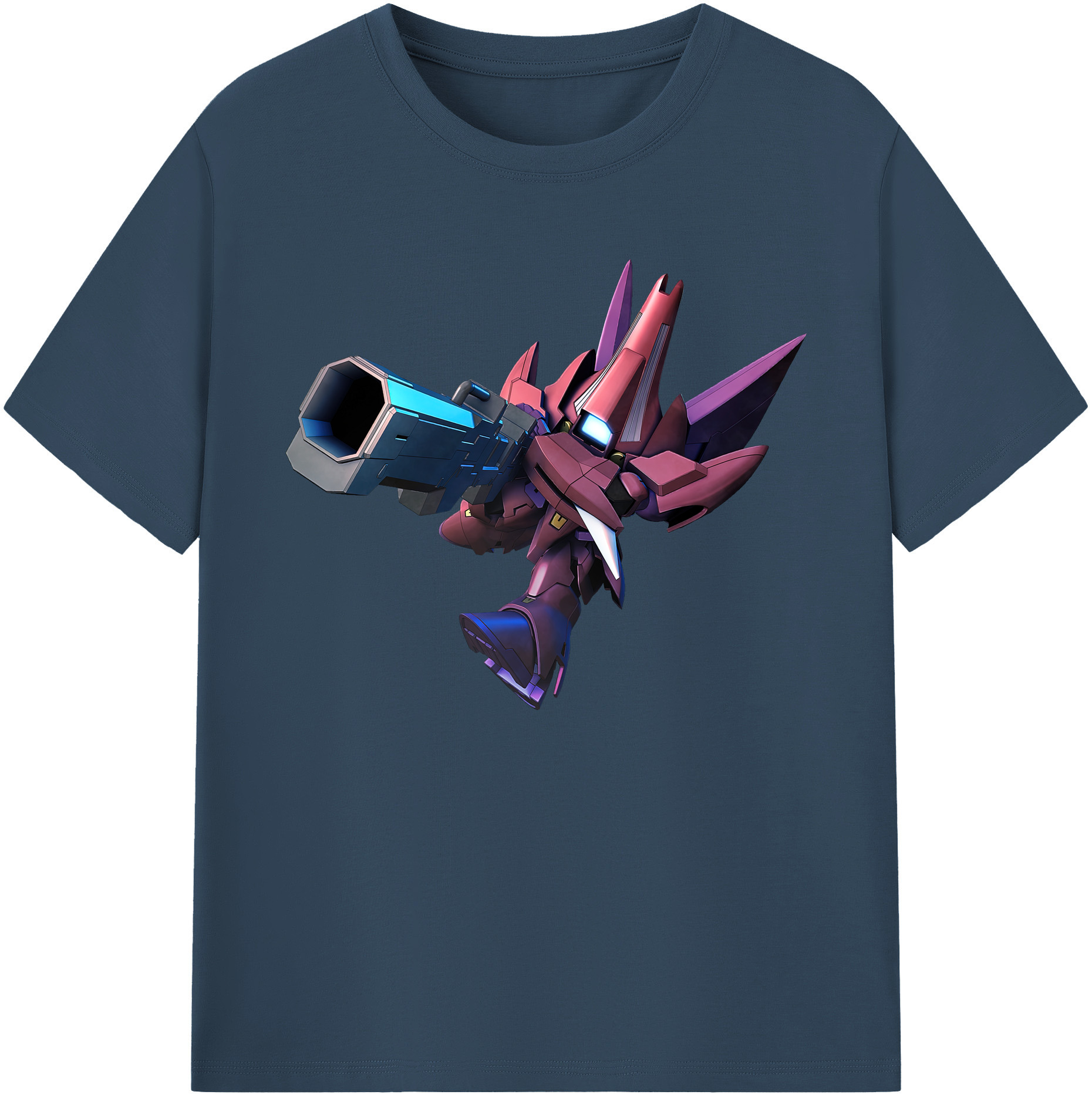（画像用） 機動戦士ガンダム Mobile Suit Gundam 綿100％ メンズ半袖Tシャツ｜肌触りやわらか＆通気性
