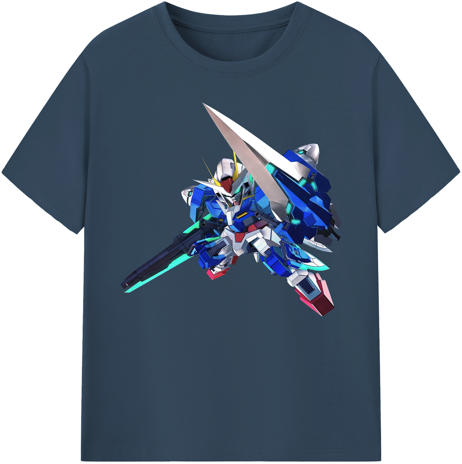 （画像用） 機動戦士ガンダム Mobile Suit Gundam 綿100％ メンズ半袖Tシャツ｜肌触りやわらか＆通気性