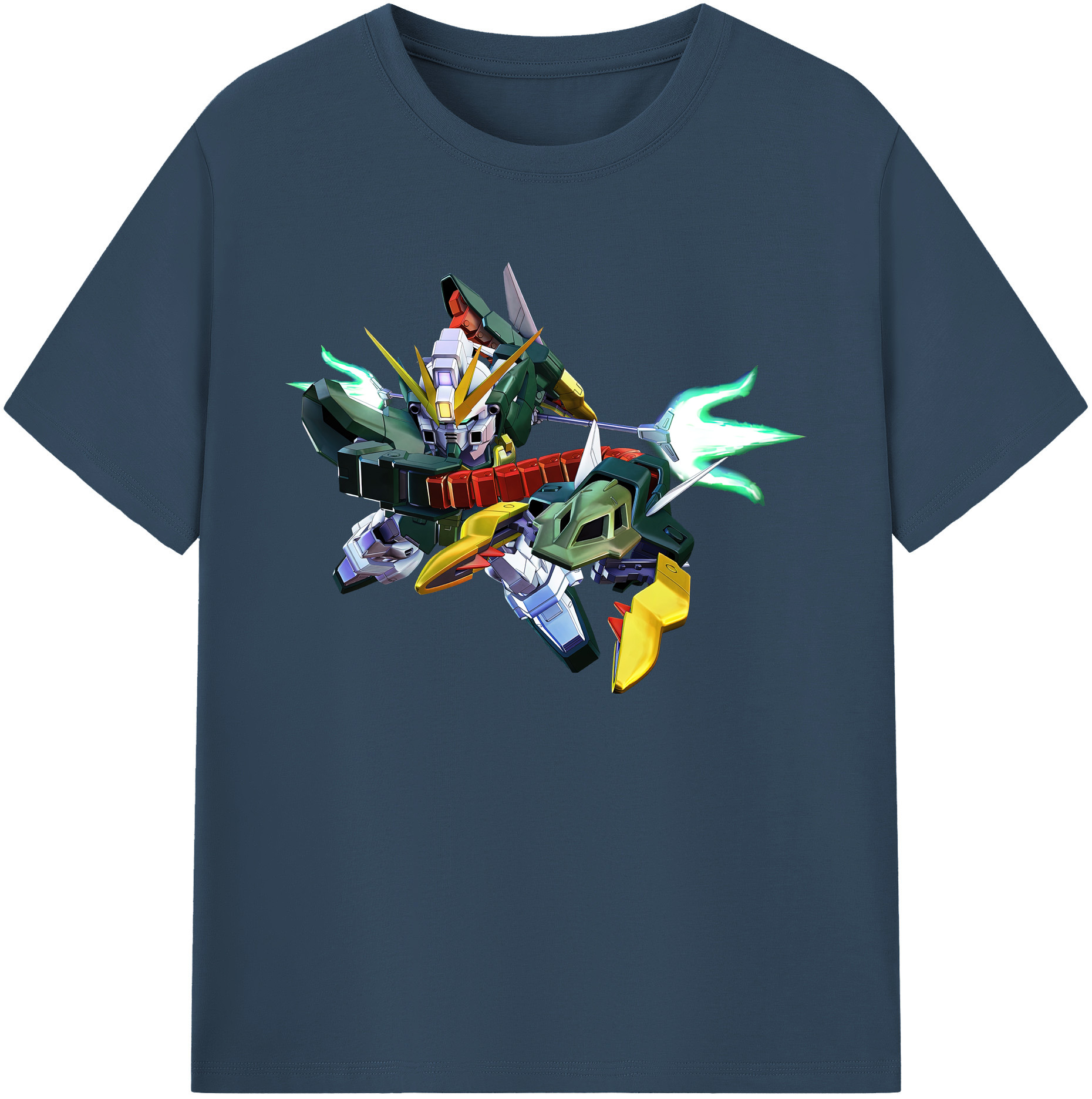 （画像用） 機動戦士ガンダム Mobile Suit Gundam 綿100％ メンズ半袖Tシャツ｜肌触りやわらか＆通気性