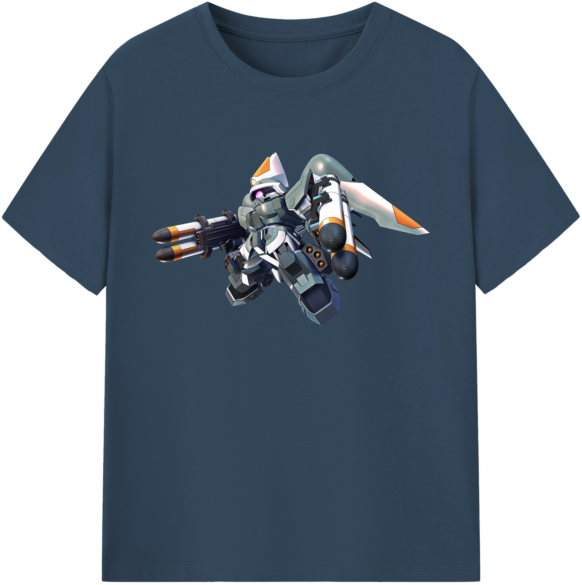 （画像用） 機動戦士ガンダム Mobile Suit Gundam 綿100％ メンズ半袖Tシャツ｜肌触りやわらか＆通気性