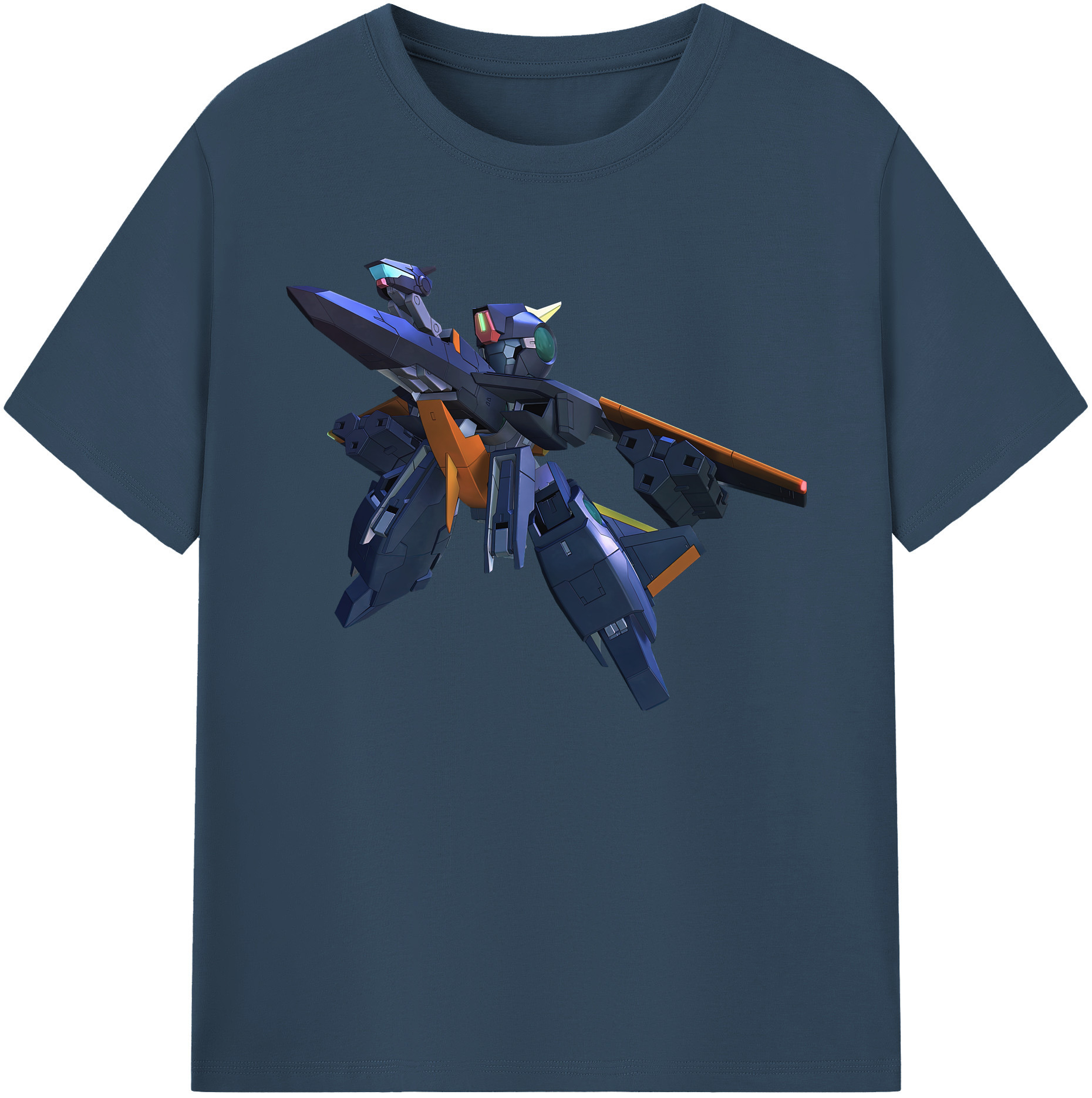 （画像用） 機動戦士ガンダム Mobile Suit Gundam 綿100％ メンズ半袖Tシャツ｜肌触りやわらか＆通気性