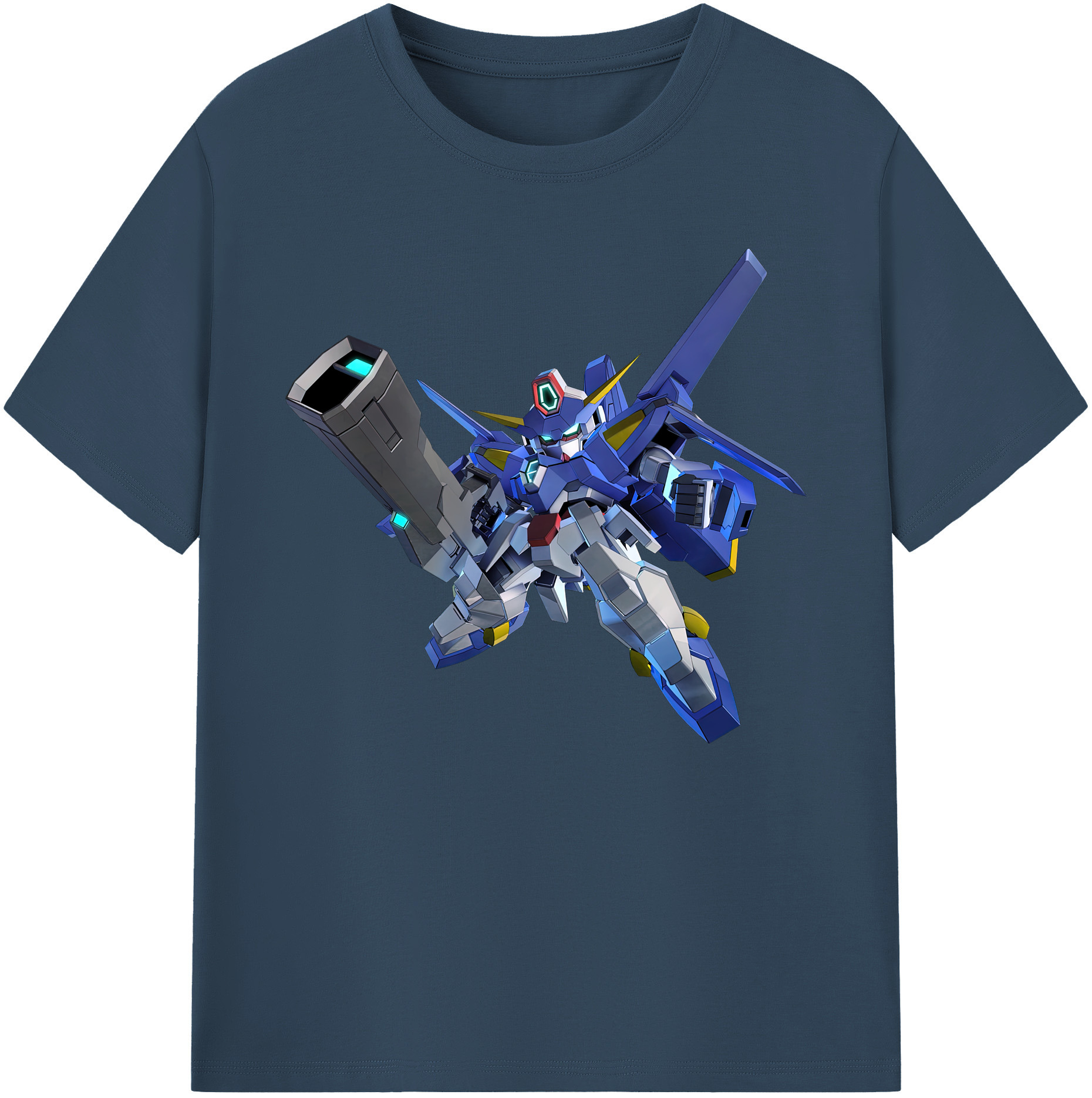 （画像用） 機動戦士ガンダム Mobile Suit Gundam 綿100％ メンズ半袖Tシャツ｜肌触りやわらか＆通気性