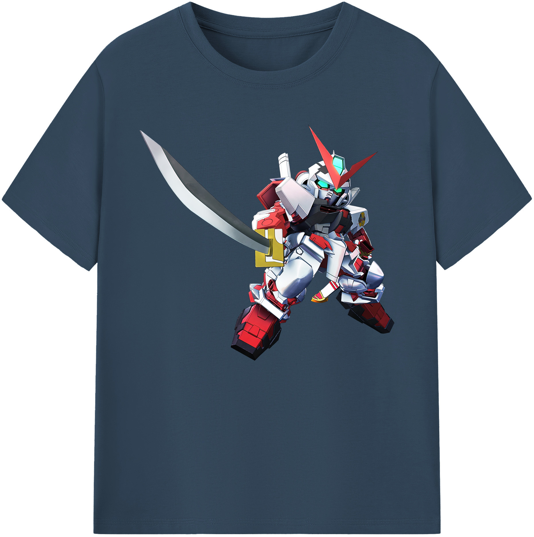 （画像用） 機動戦士ガンダム Mobile Suit Gundam 綿100％ メンズ半袖Tシャツ｜肌触りやわらか＆通気性
