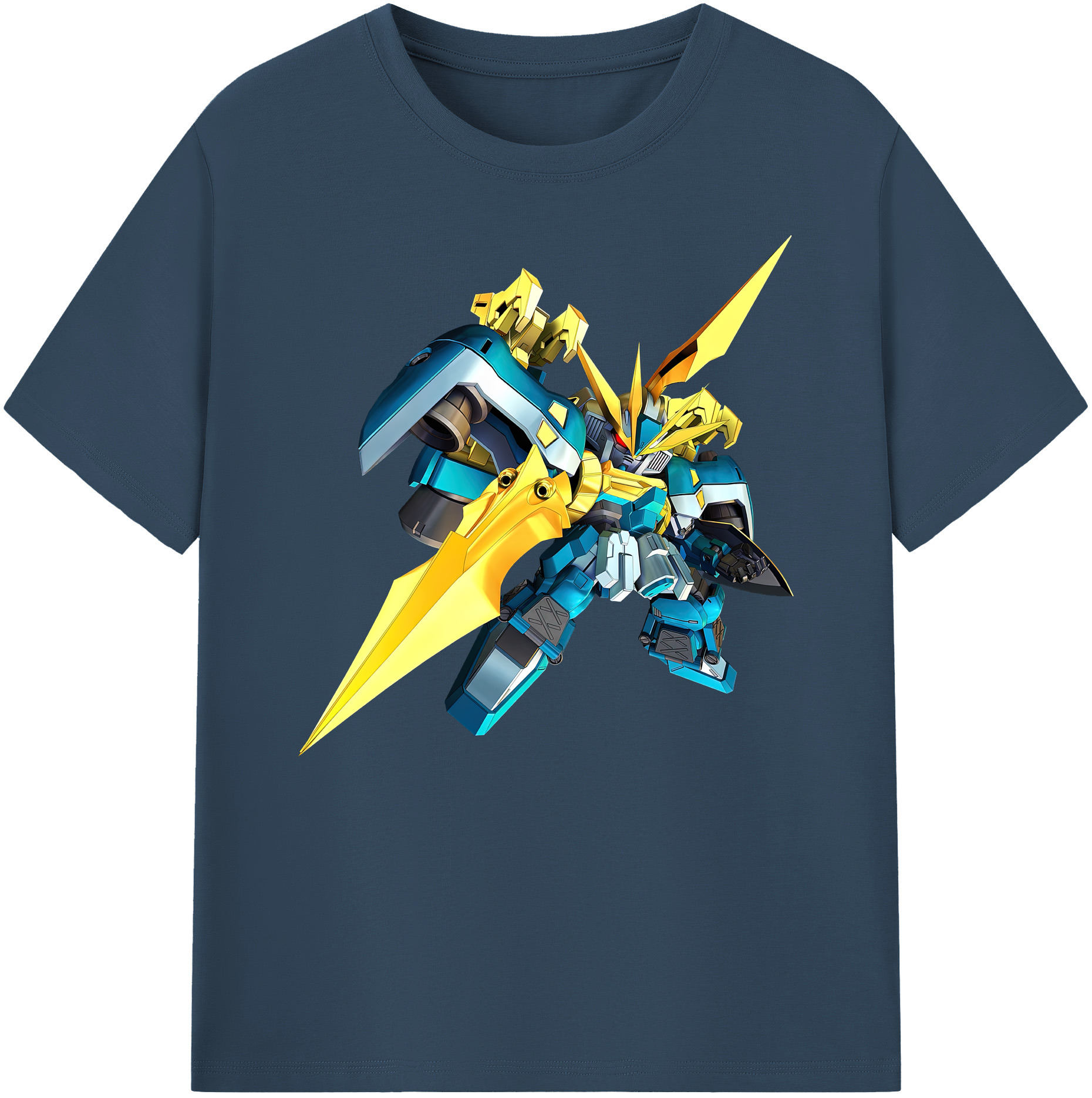 （画像用） 機動戦士ガンダム Mobile Suit Gundam 綿100％ メンズ半袖Tシャツ｜肌触りやわらか＆通気性