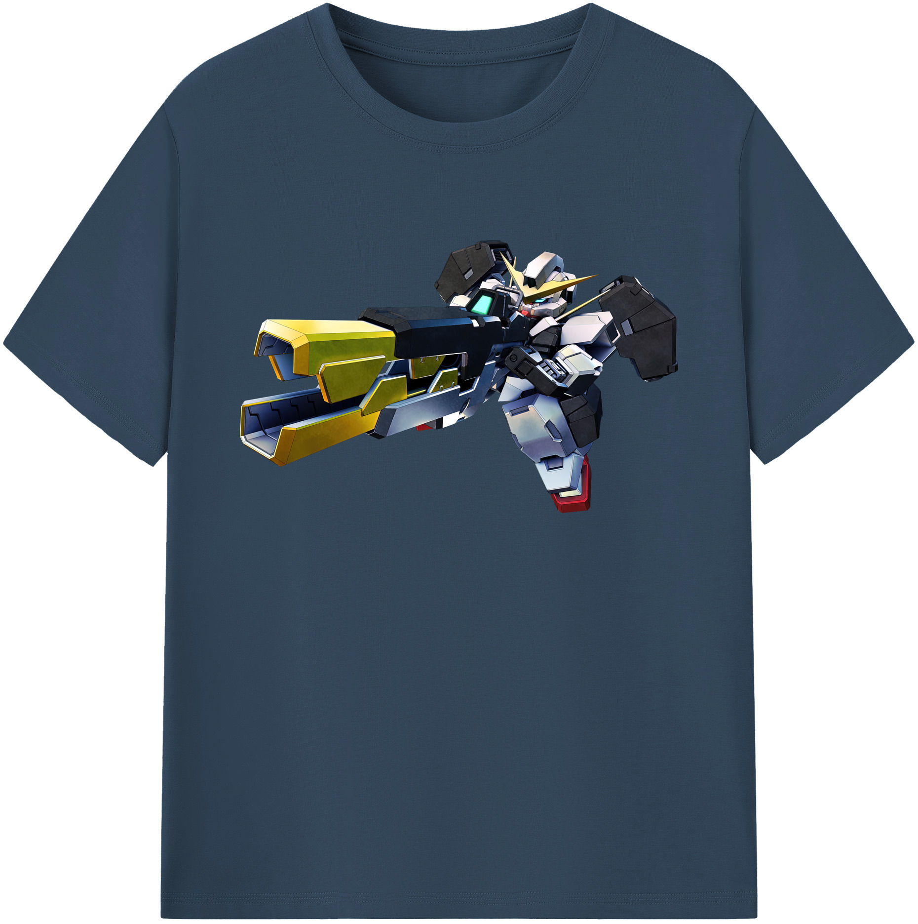 （画像用） 機動戦士ガンダム Mobile Suit Gundam 綿100％ メンズ半袖Tシャツ｜肌触りやわらか＆通気性