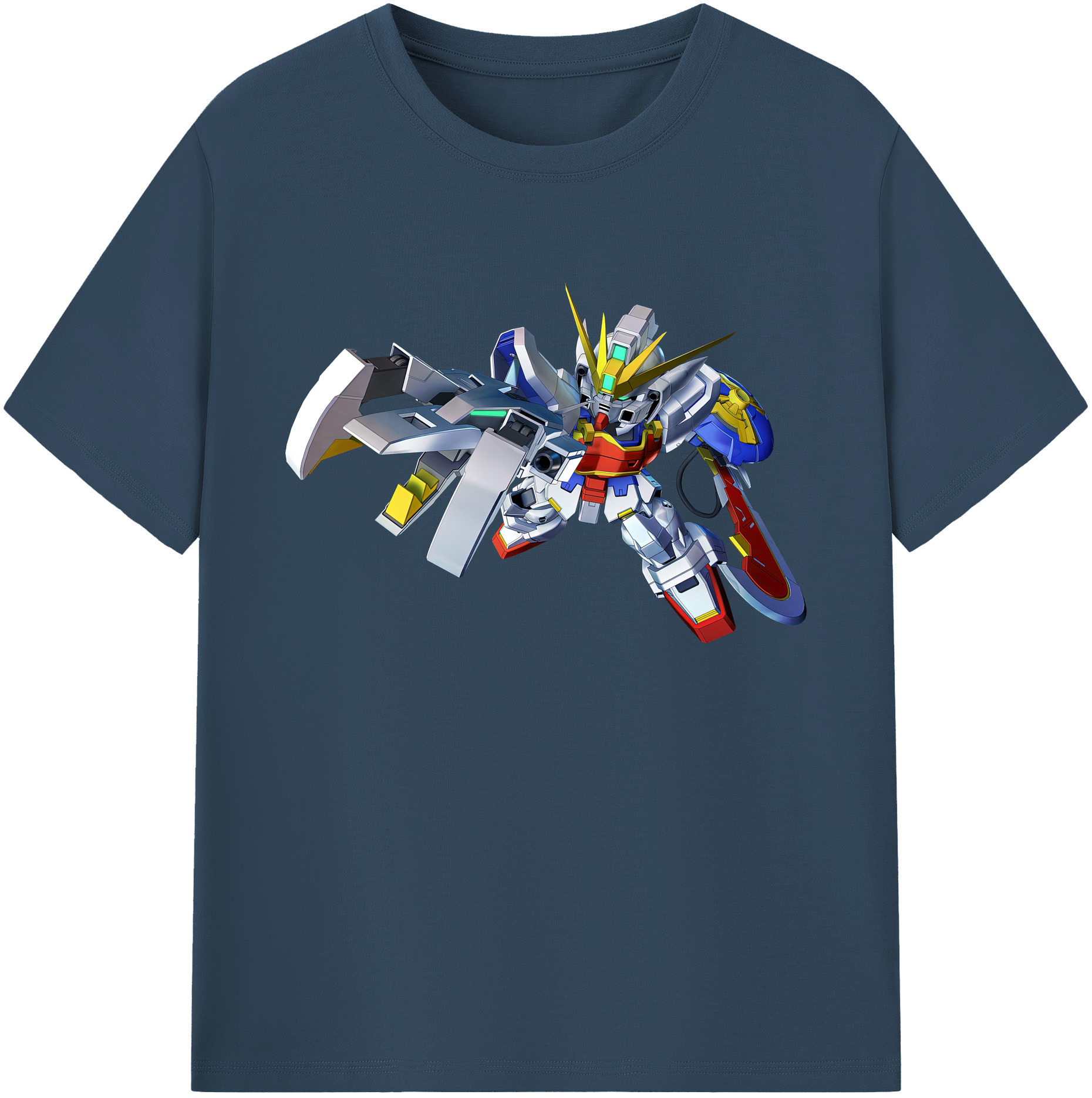 （画像用） 機動戦士ガンダム Mobile Suit Gundam 綿100％ メンズ半袖Tシャツ｜肌触りやわらか＆通気性