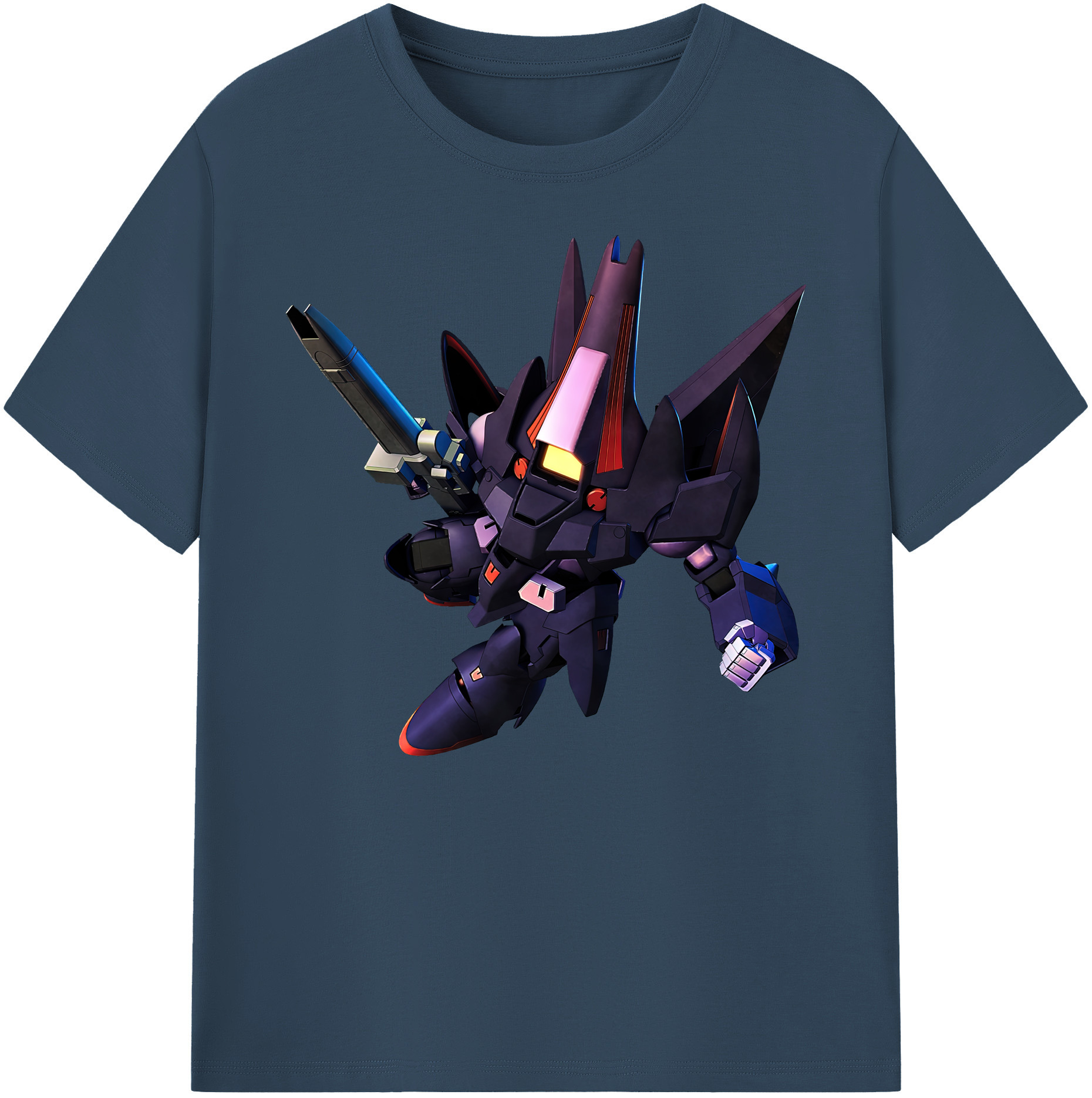 （画像用） 機動戦士ガンダム Mobile Suit Gundam 綿100％ メンズ半袖Tシャツ｜肌触りやわらか＆通気性