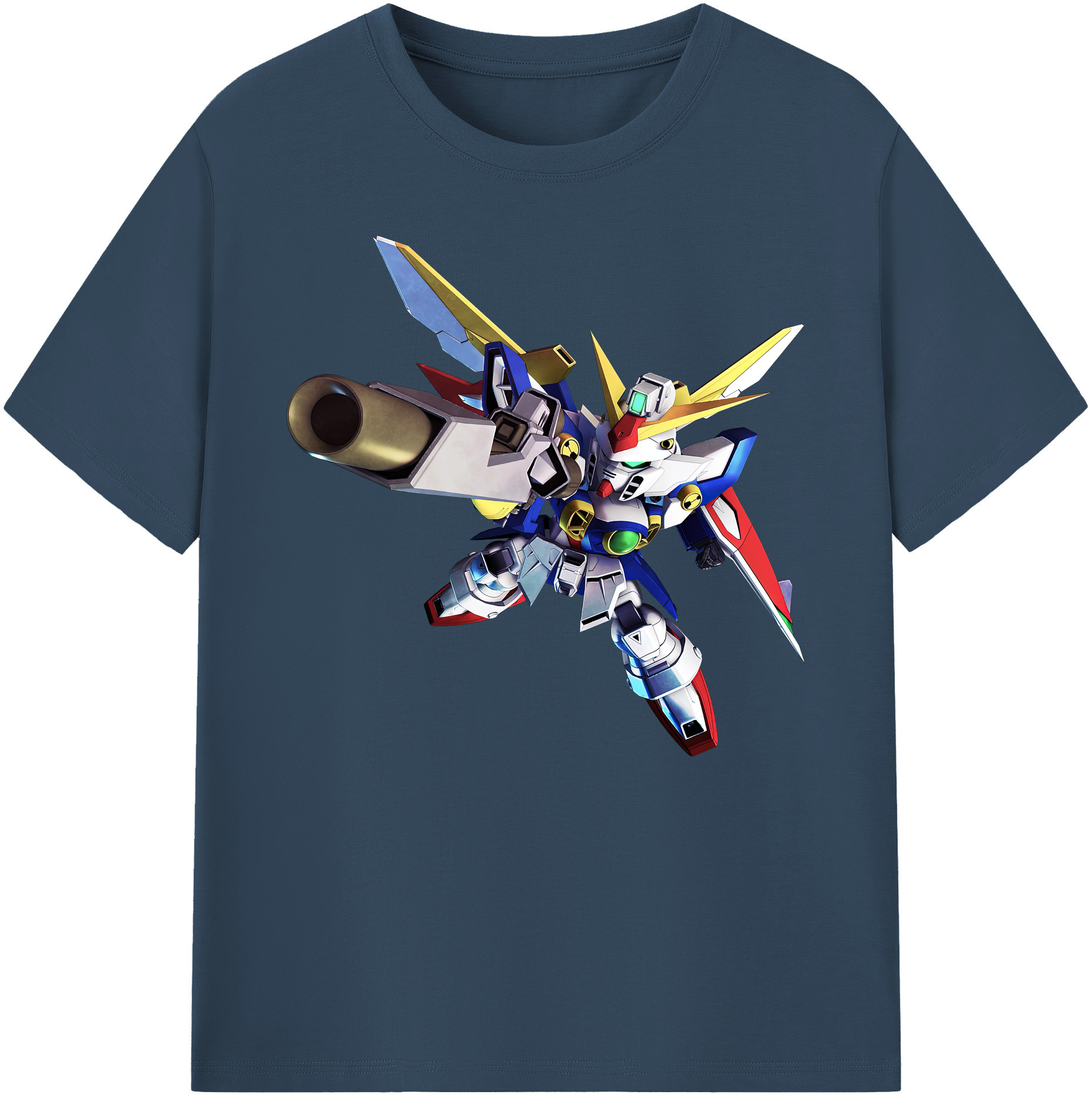 （画像用） 機動戦士ガンダム Mobile Suit Gundam 綿100％ メンズ半袖Tシャツ｜肌触りやわらか＆通気性