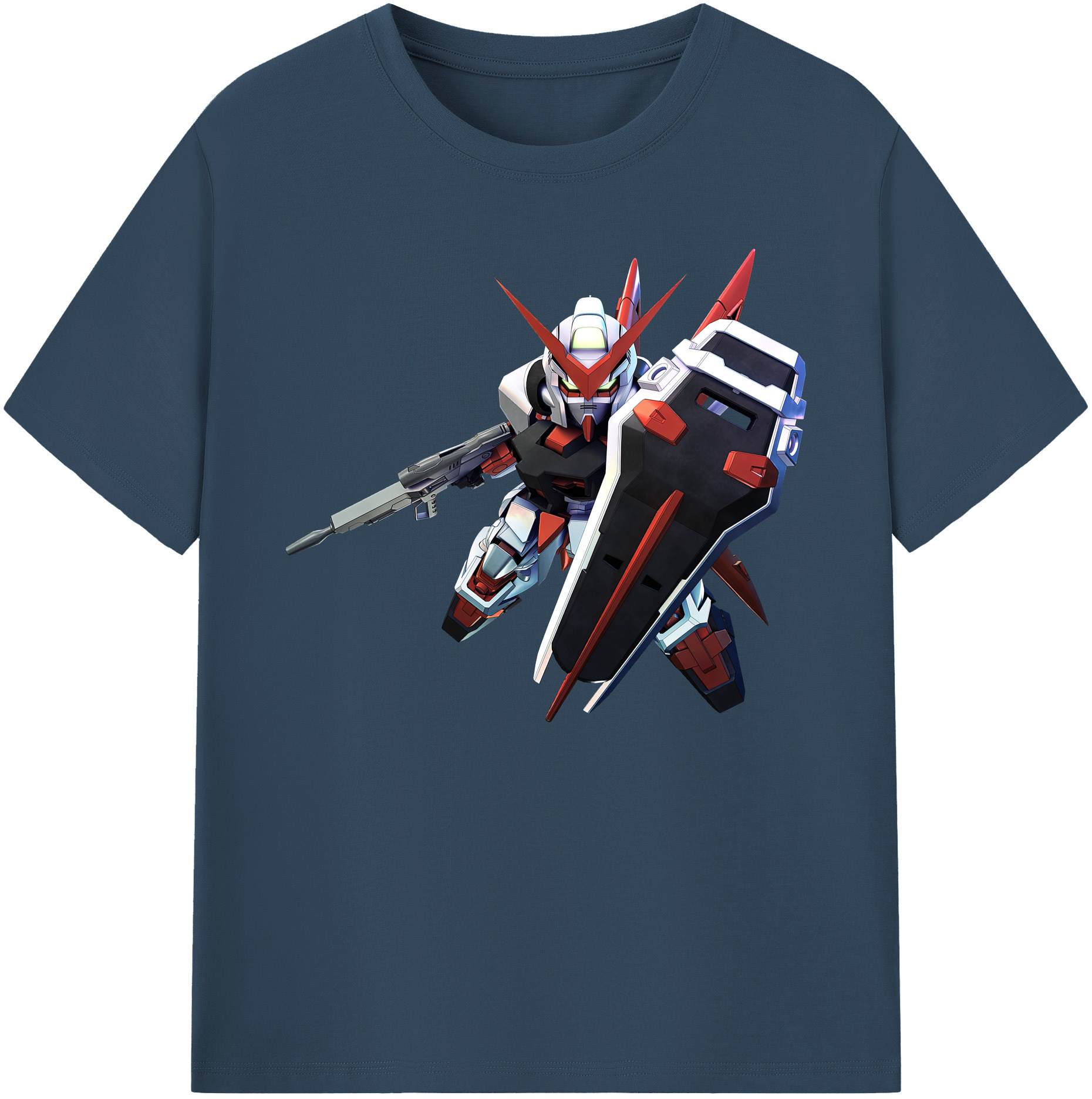 （画像用） 機動戦士ガンダム Mobile Suit Gundam 綿100％ メンズ半袖Tシャツ｜肌触りやわらか＆通気性