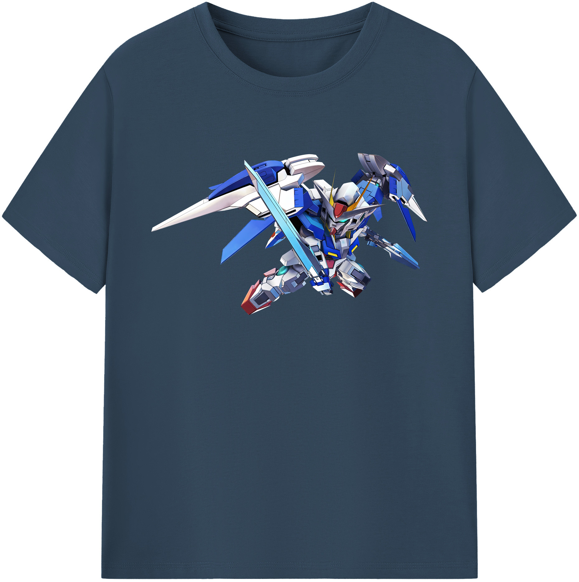 （画像用） 機動戦士ガンダム Mobile Suit Gundam 綿100％ メンズ半袖Tシャツ｜肌触りやわらか＆通気性
