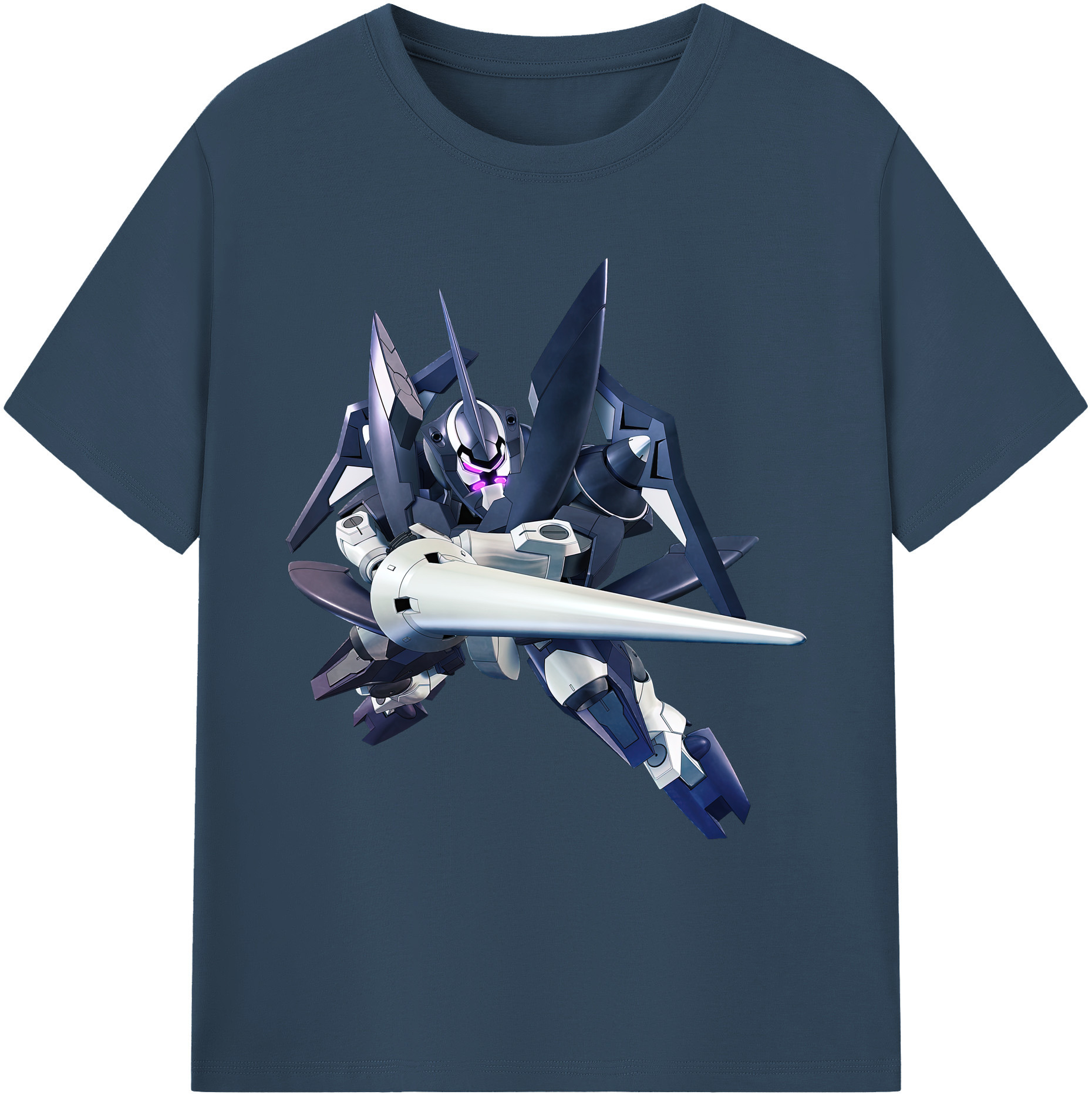 （画像用） 機動戦士ガンダム Mobile Suit Gundam 綿100％ メンズ半袖Tシャツ｜肌触りやわらか＆通気性