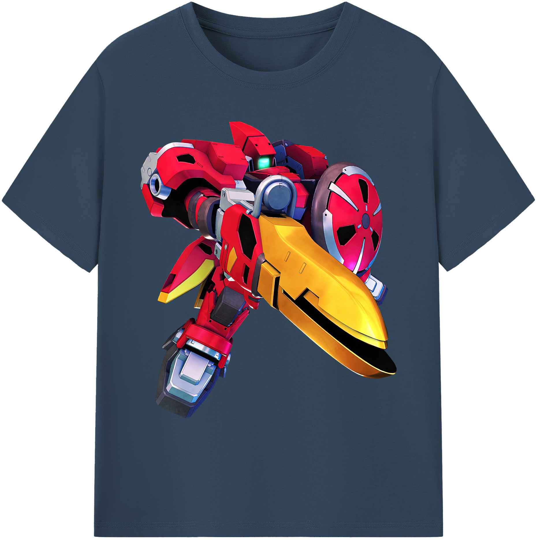 （画像用） 機動戦士ガンダム Mobile Suit Gundam 綿100％ メンズ半袖Tシャツ｜肌触りやわらか＆通気性