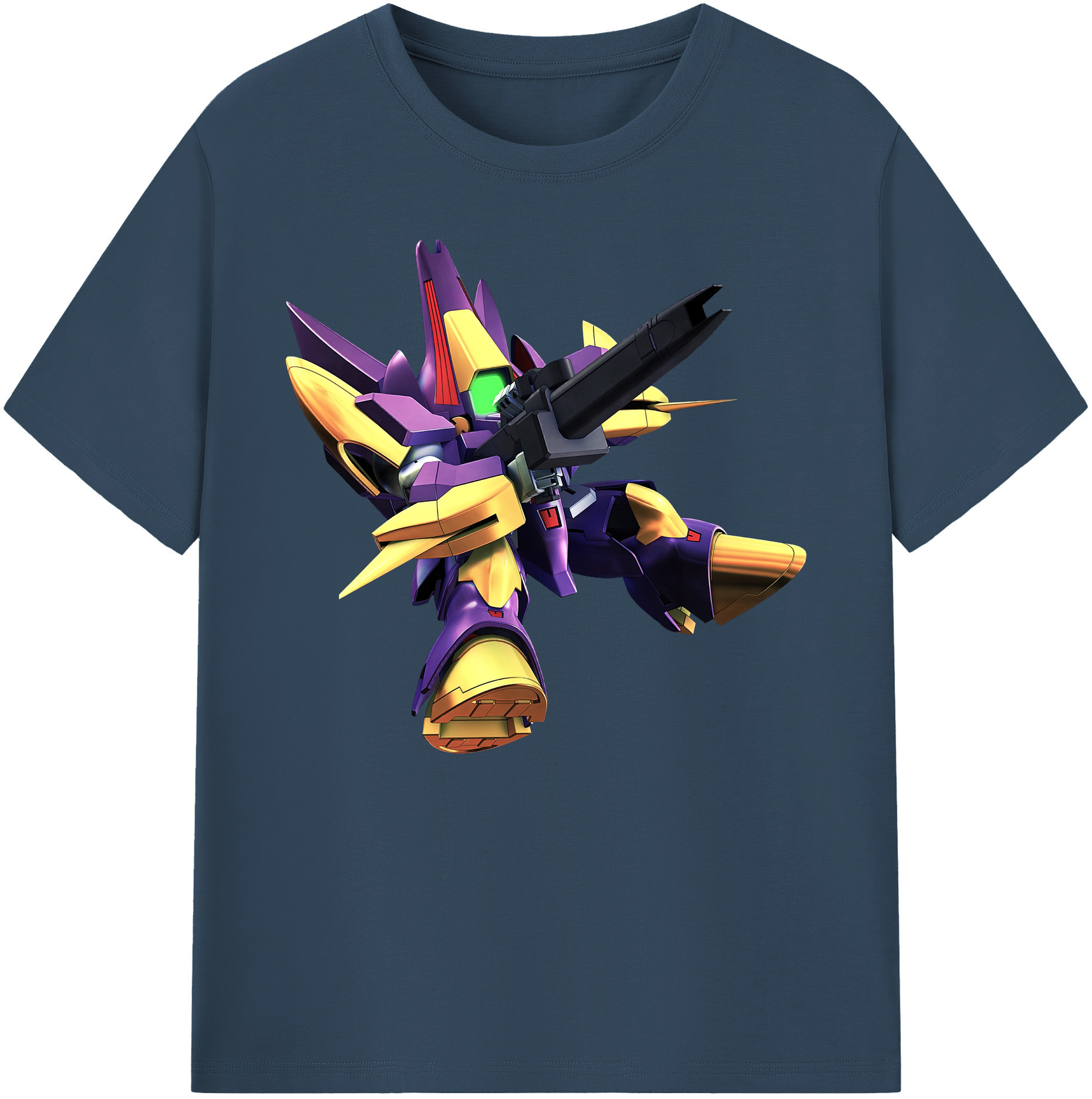 （画像用） 機動戦士ガンダム Mobile Suit Gundam 綿100％ メンズ半袖Tシャツ｜肌触りやわらか＆通気性
